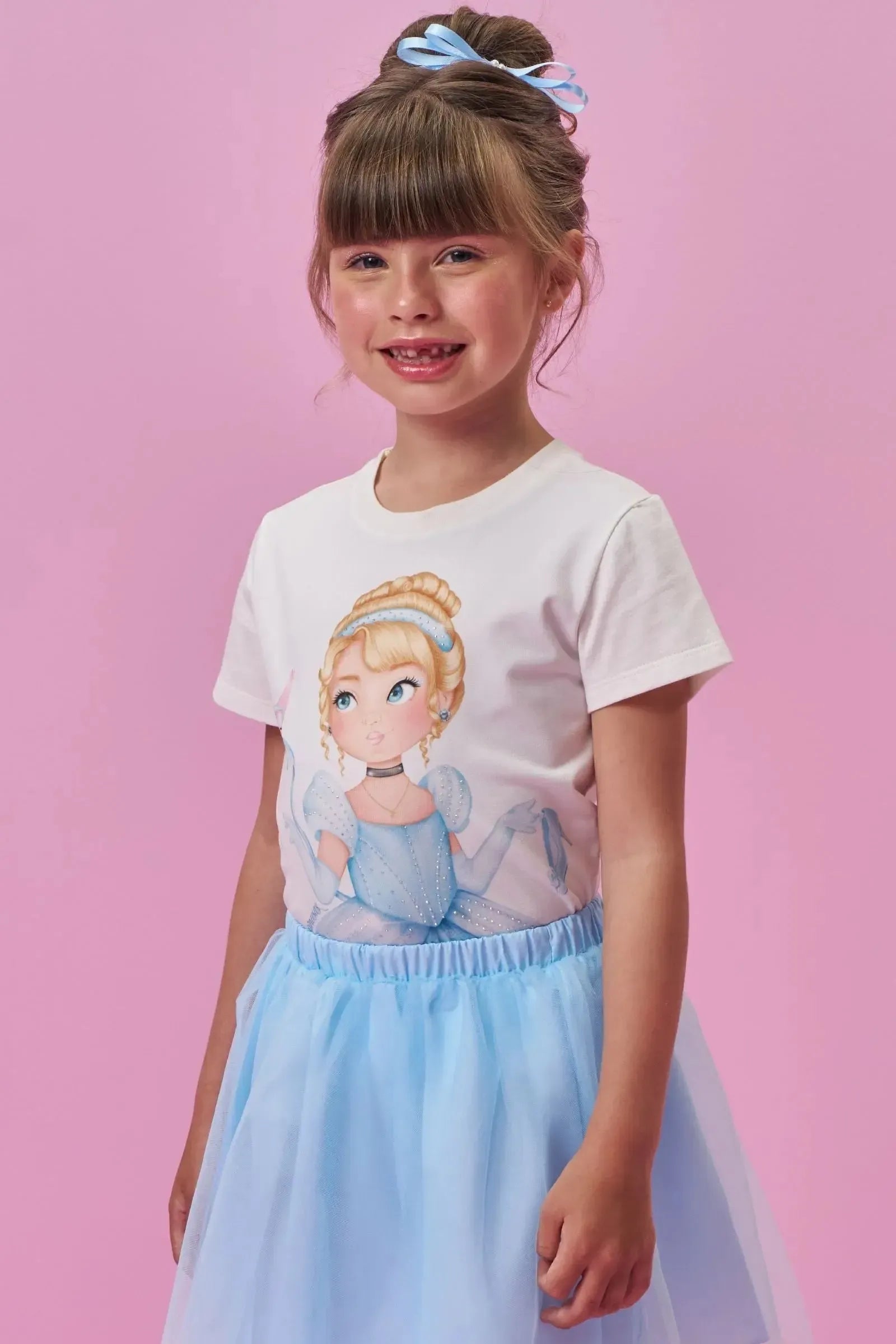 Blusa em Meia Malha 96794 Kukiê Infantil Menina