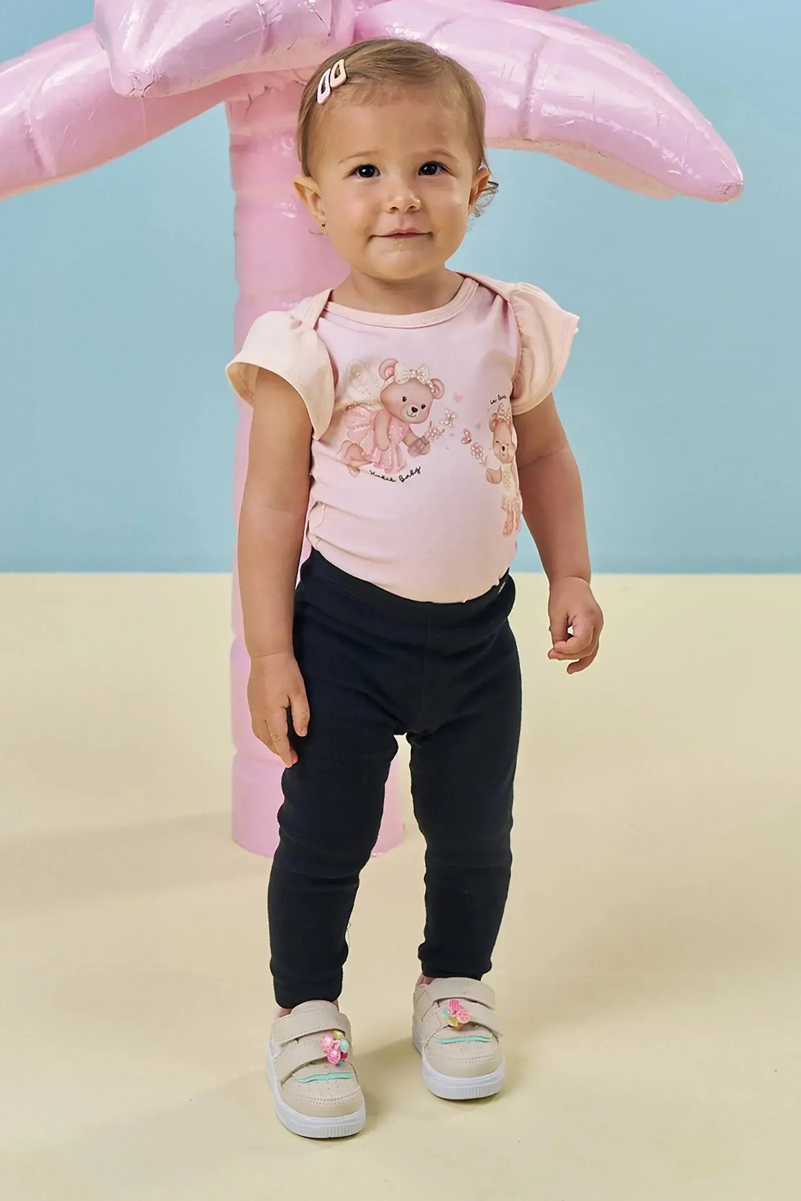 Body em Cotton 94709 Kukiê Bebê Menina