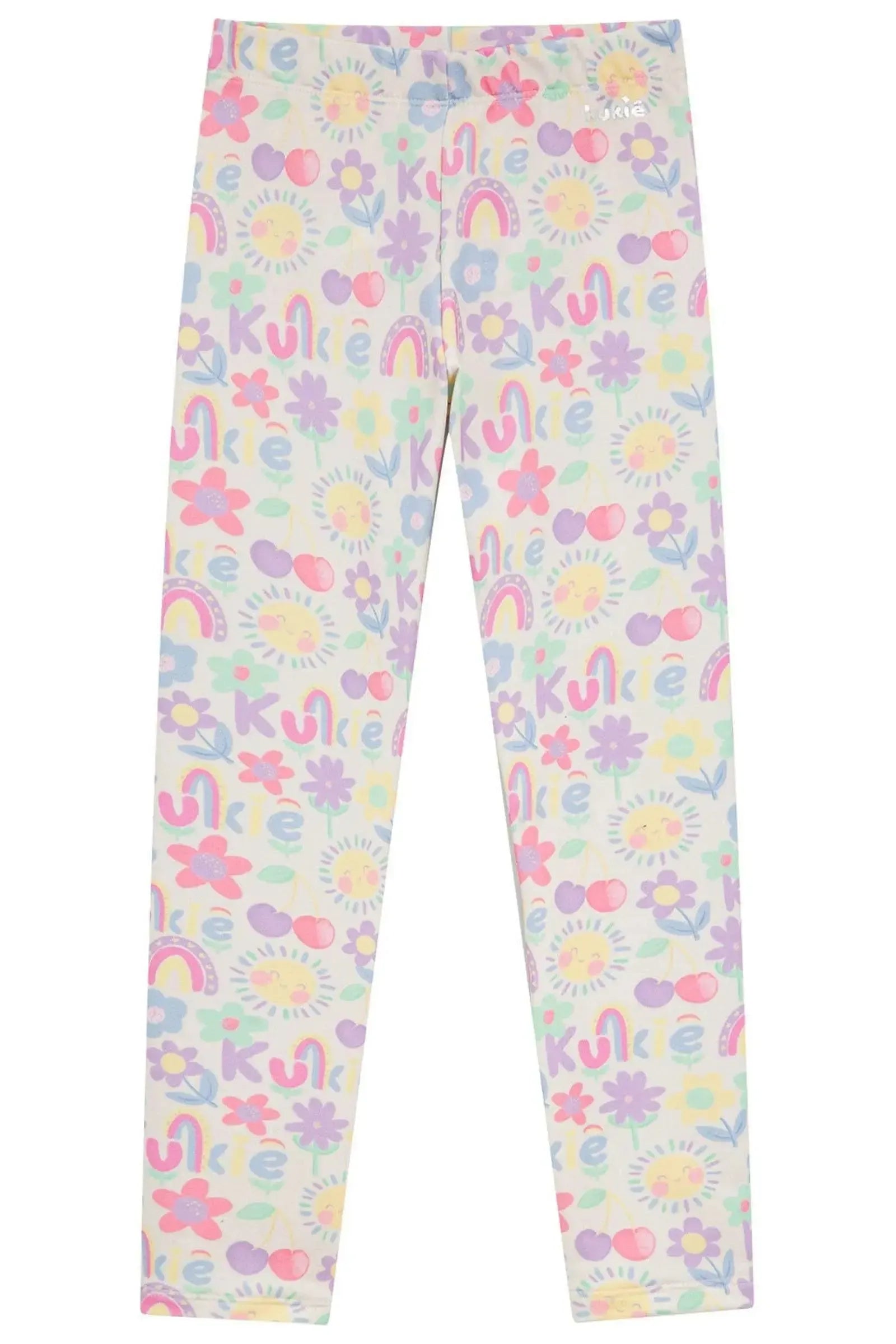 Calça Legging em Molecotton 95964 Kukiê Infantil Menina