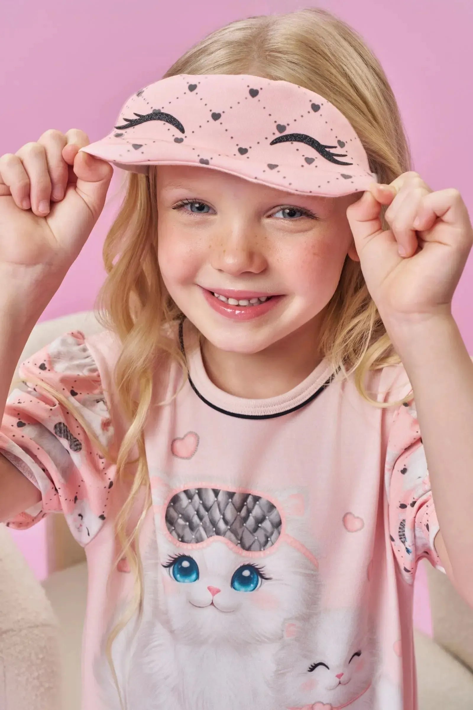 Camisola em Meia Malha (acompanha Máscara) 94250 Kukiê Infantil Menina