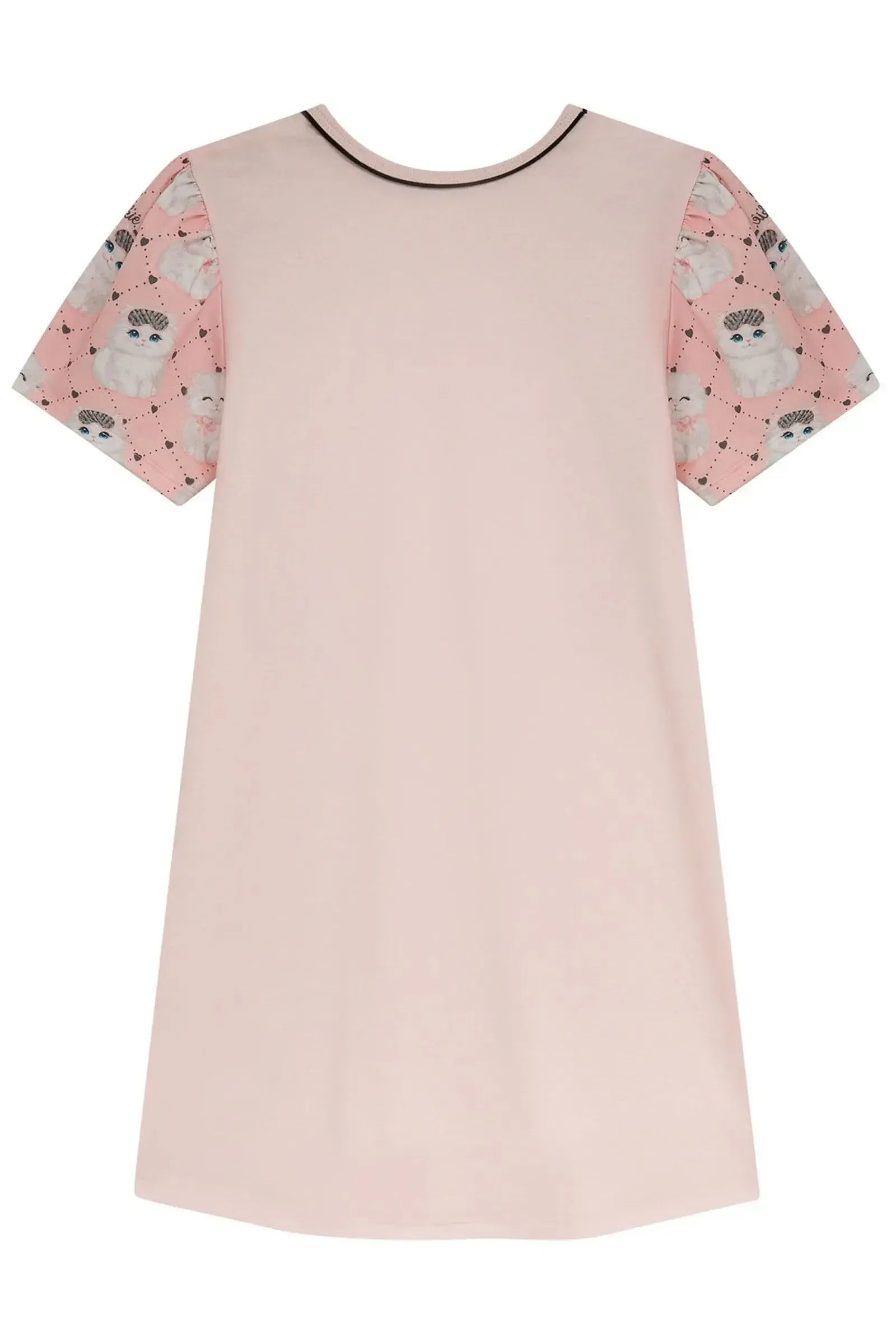 Camisola em Meia Malha (acompanha Máscara) 94250 Kukiê Infantil Menina