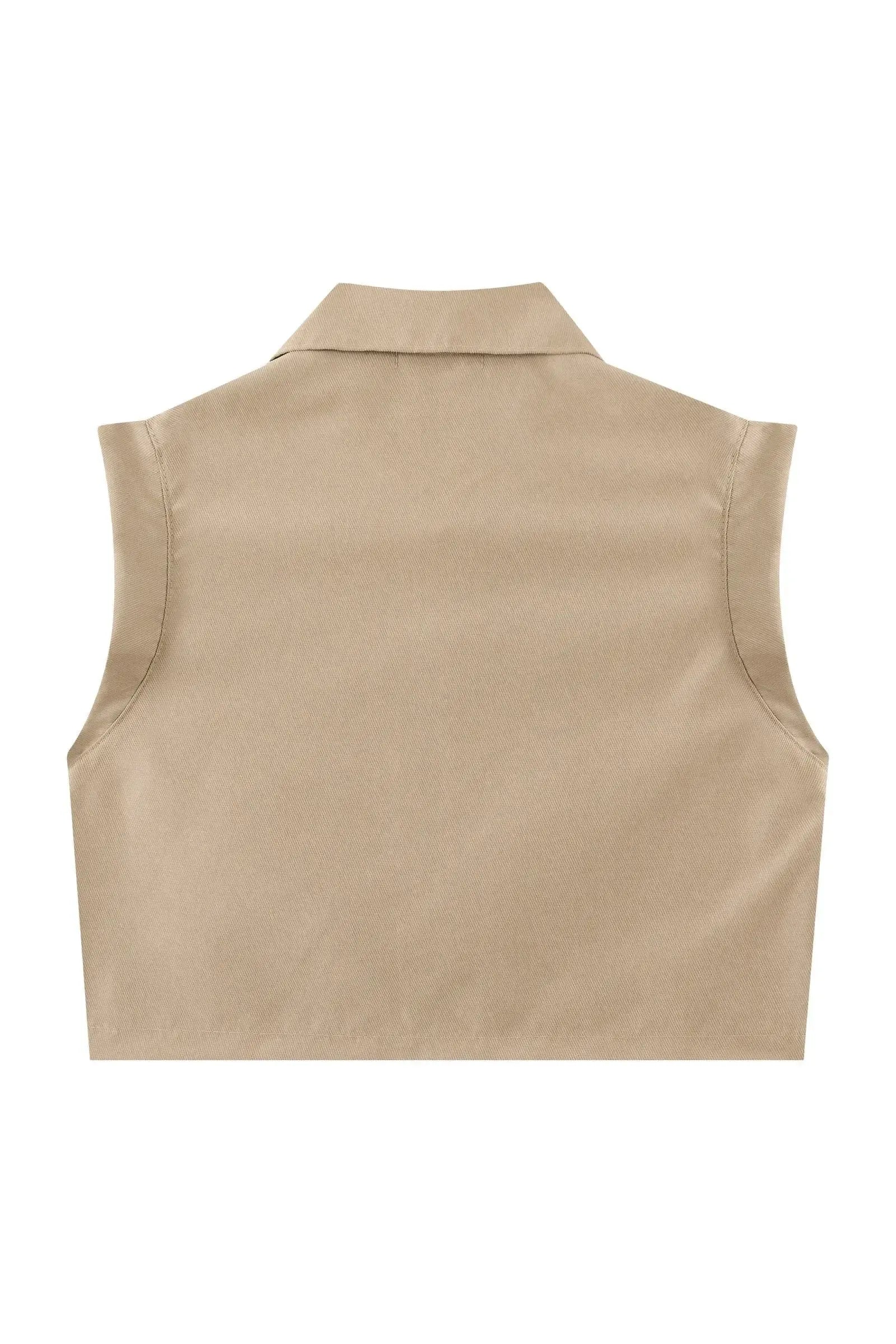 Conjunto de Colete e Shorts Saia em Sarja com Elastano 93889 Kukiê Infantil Menina