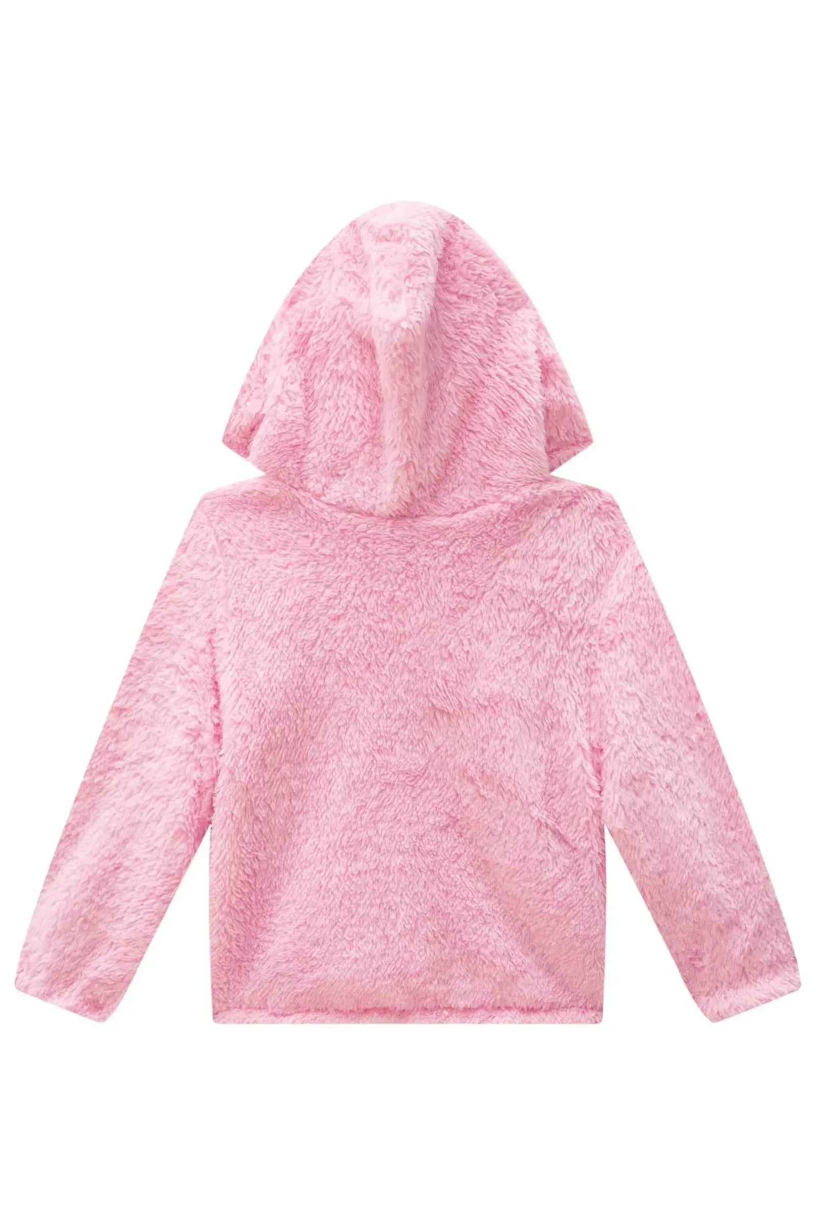 Jaqueta Reversível em Nylon e Pelo Carneirinho Dublado 89813 Infanti Bebê Menina