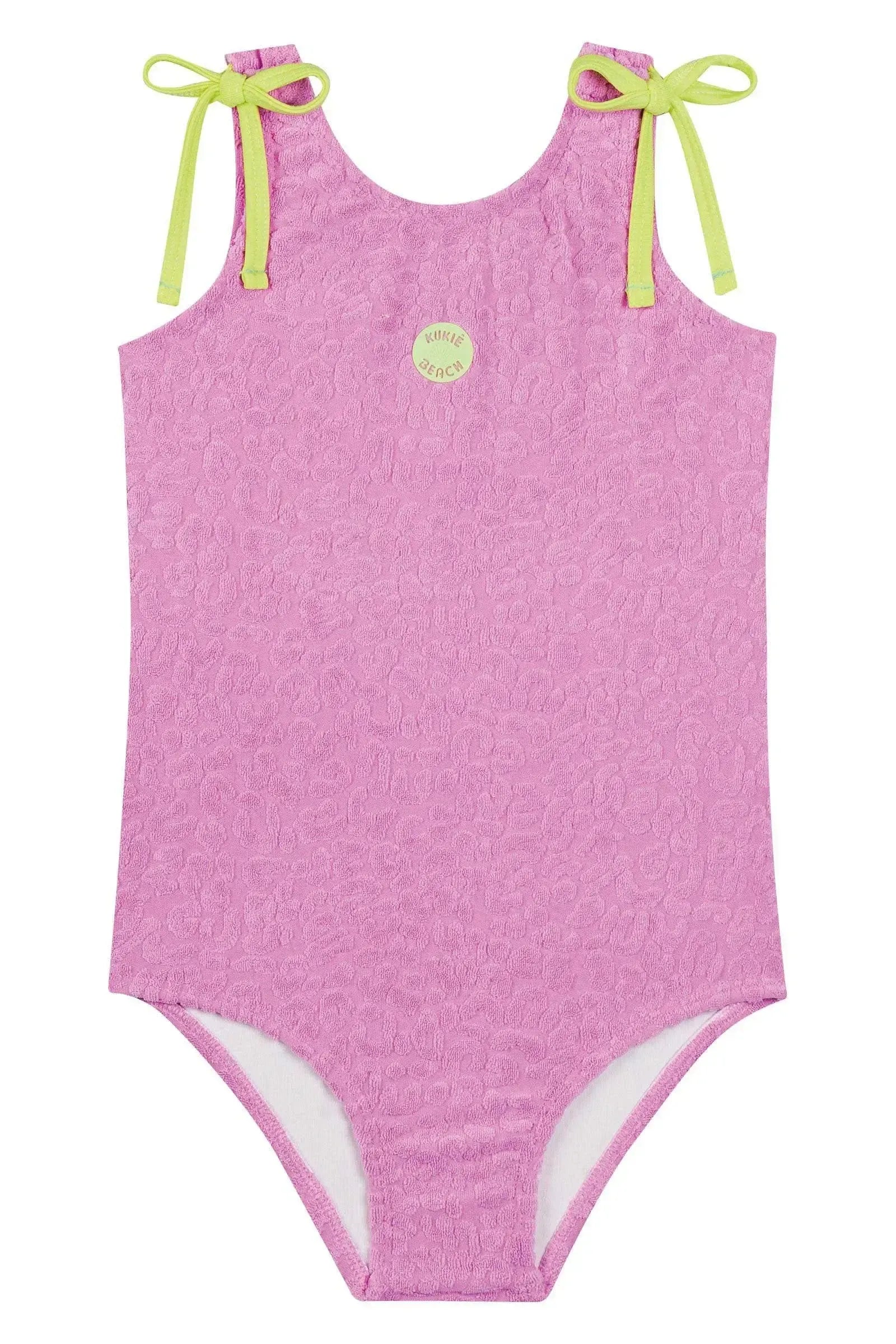 Maiô em Malha Atoalhada 89407 Kukiê Infantil Menina