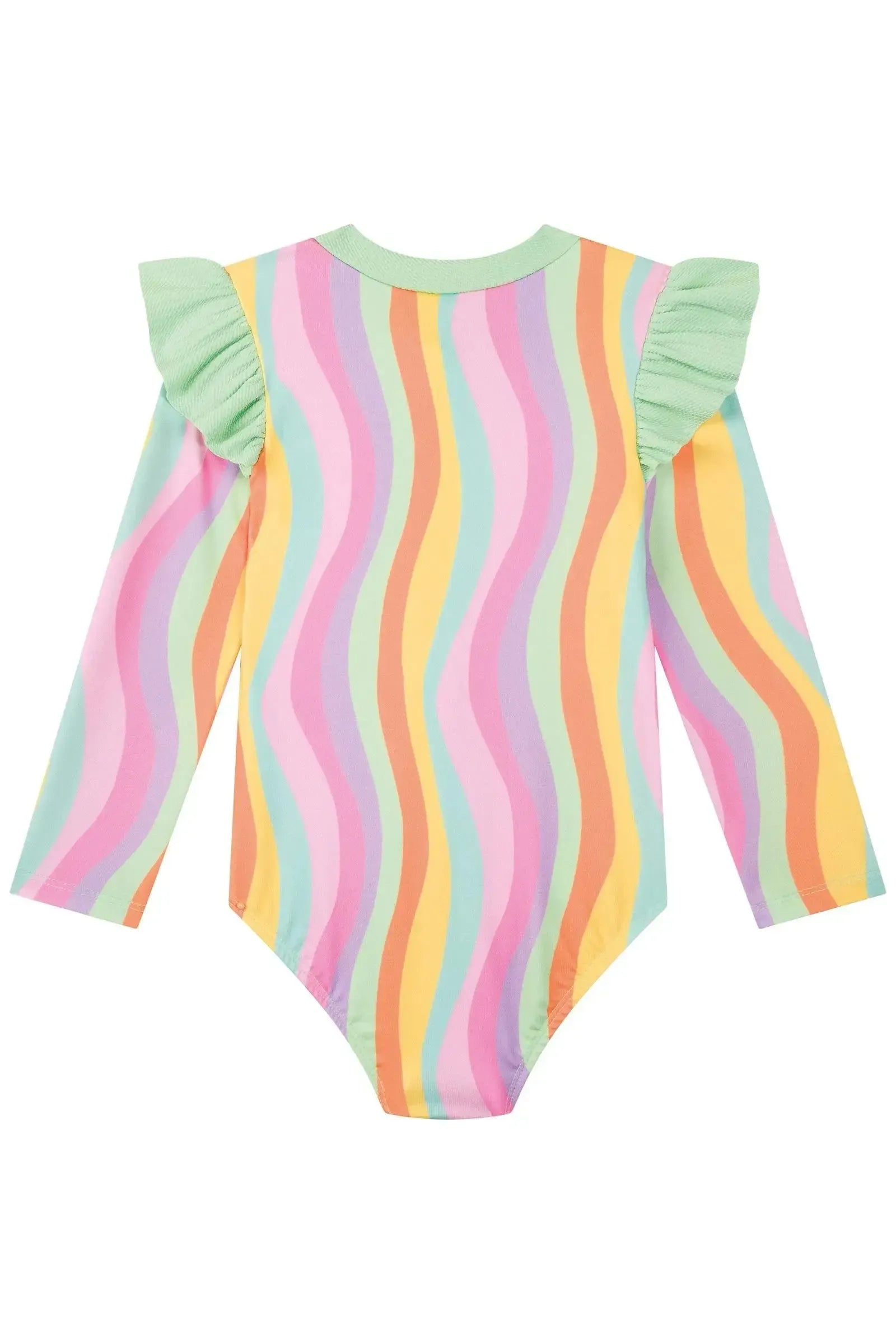 Maiô em Malha com Proteção UV50+ 88937 Kukiê Bebê Menina