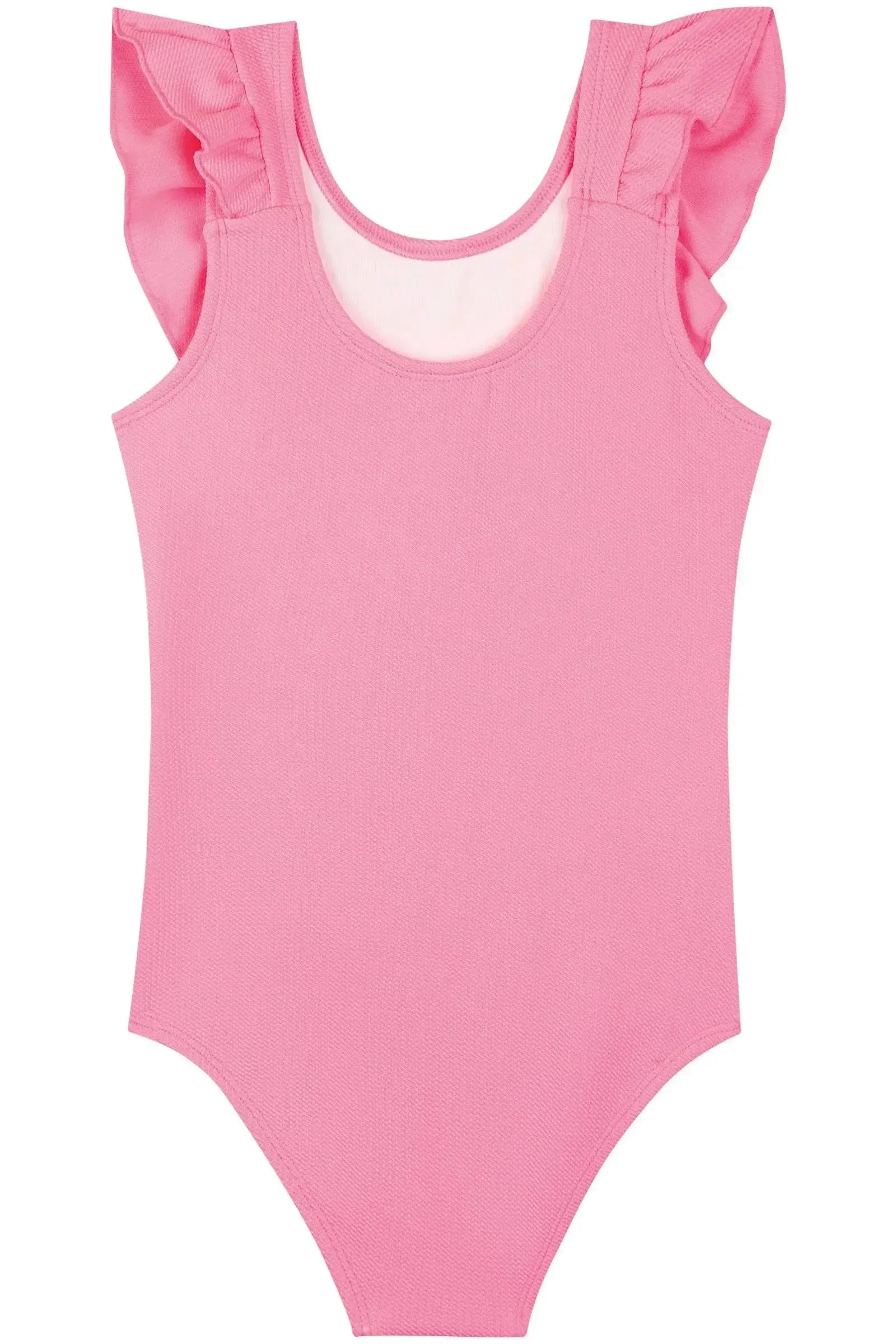 Maiô em Malha Jacquard Textura com Proteção UV50+ 88036 Kukiê Infantil Menina