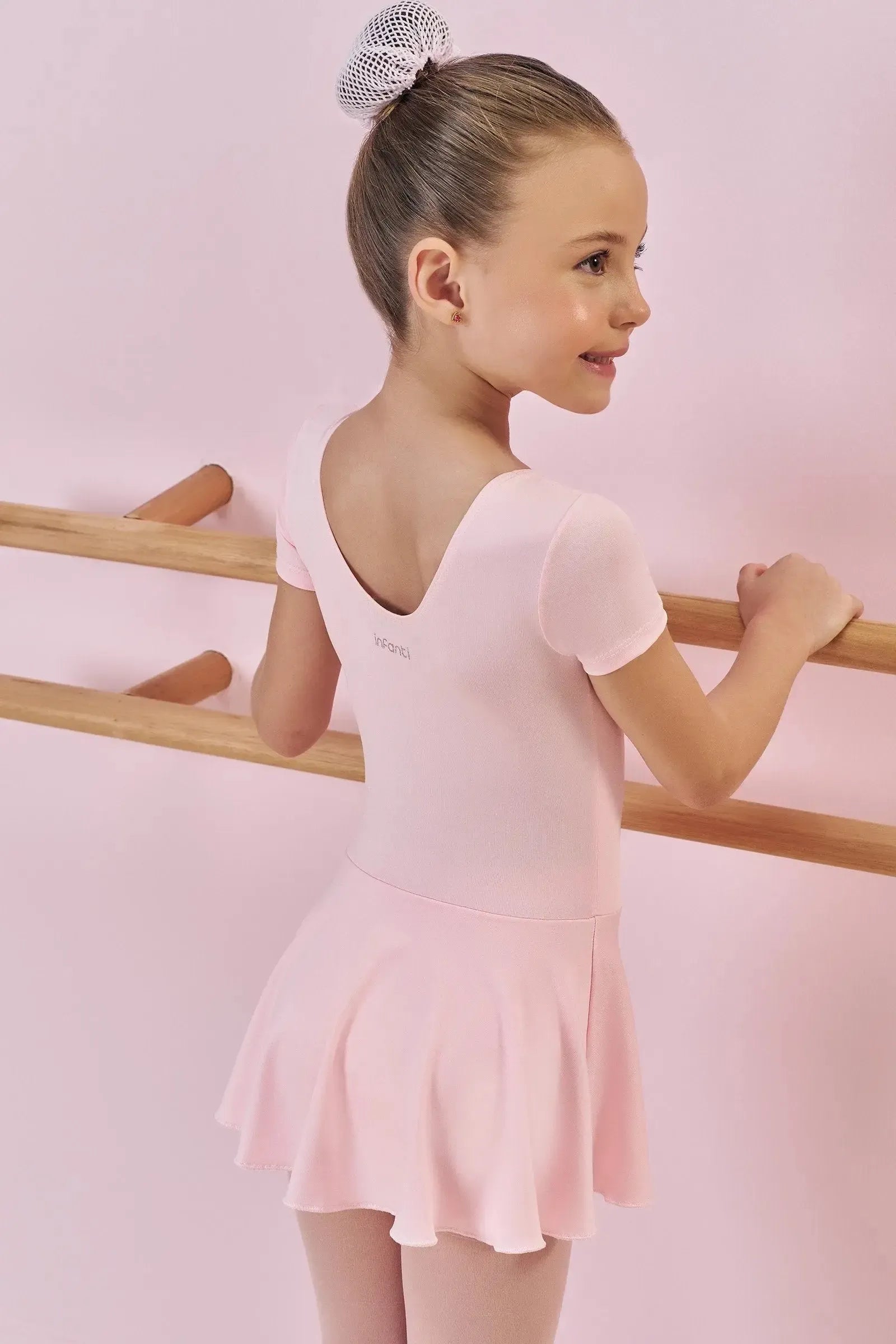 Polaina em Tricot 100% Algodão 85483 Infanti Infantil Menina