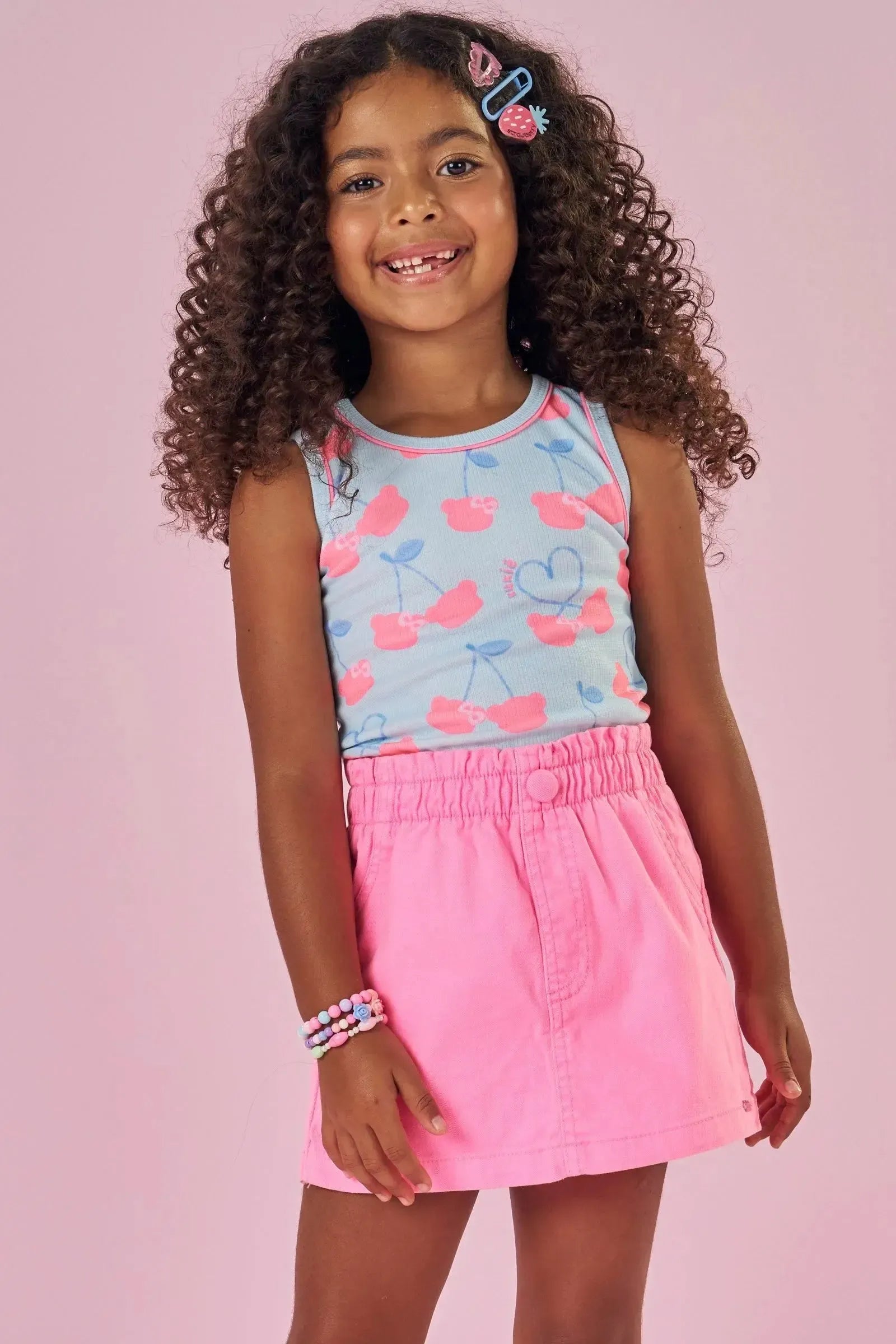 Regata em Canelado 86890 Kukiê Infantil Menina