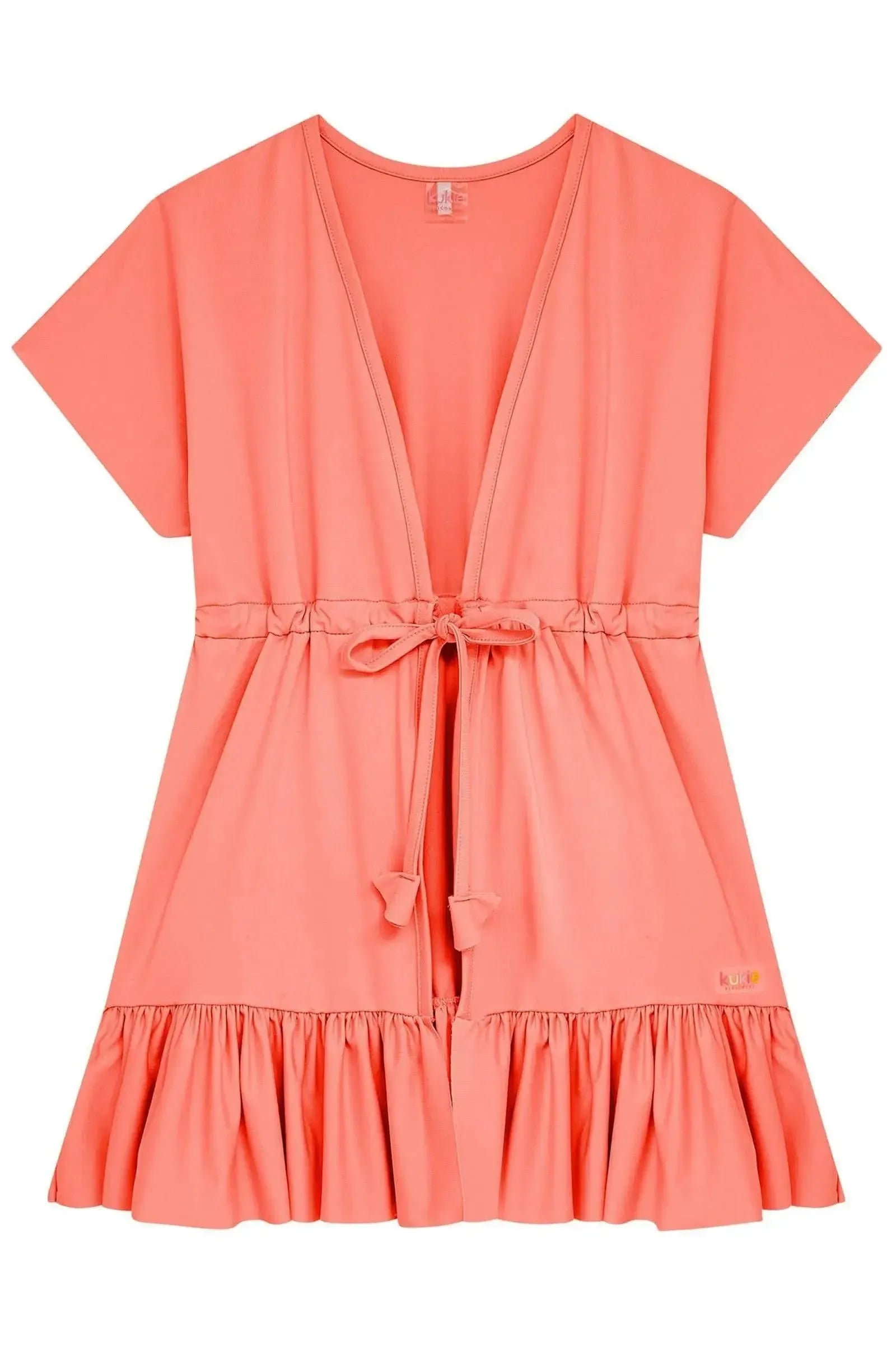 Saída de Praia em Malha com Proteção UV50+ 96528 Kukiê Infantil Menina