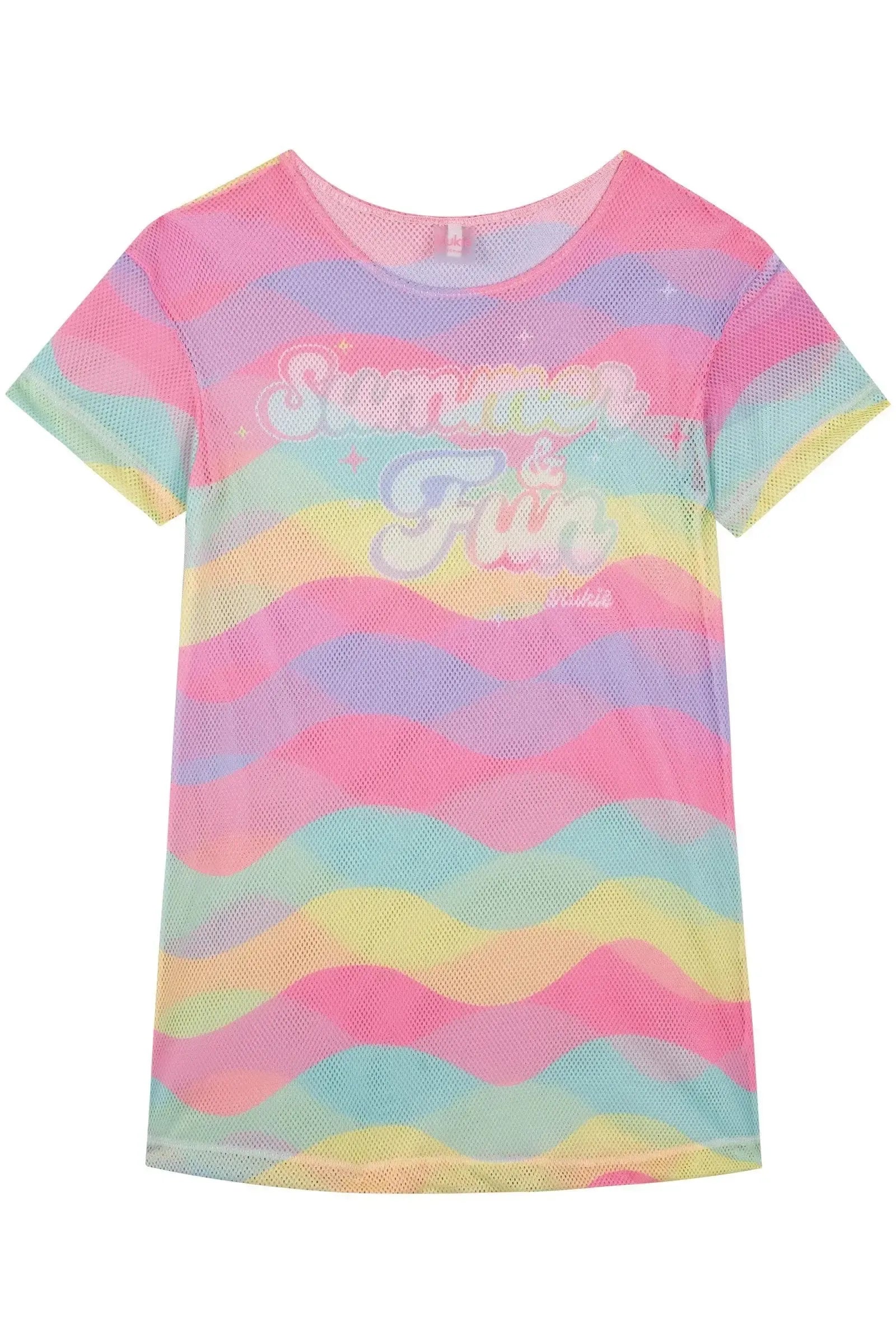 Saída de Praia em Tela Fashion 88057 Kukiê Infantil Menina