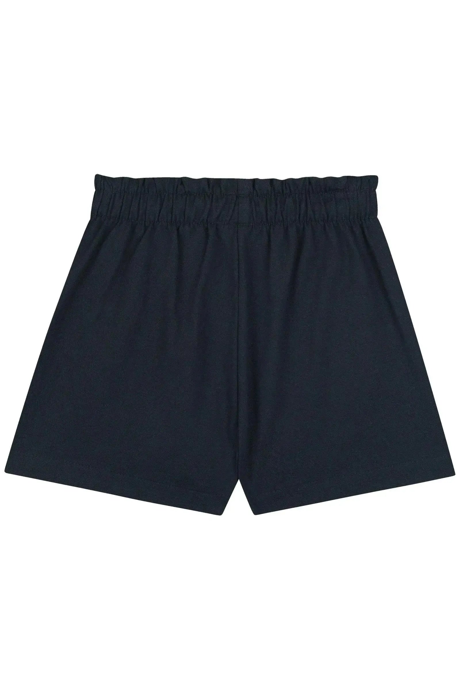 Shorts em Sarja com Elastano 87317 Kukiê Infantil Menina