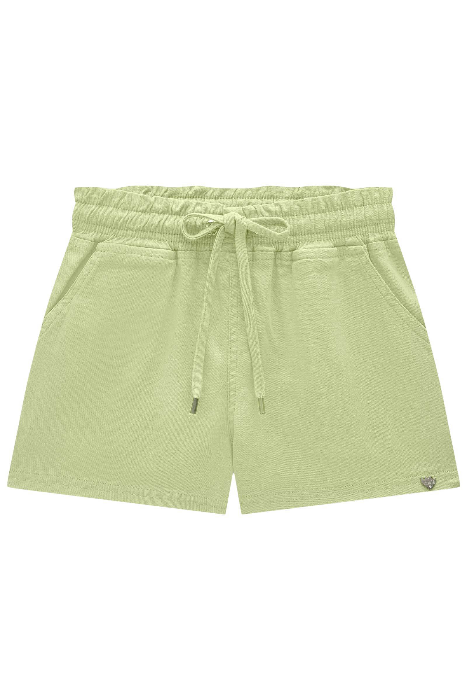 Shorts em Sarja Ônix 73902 Kukiê