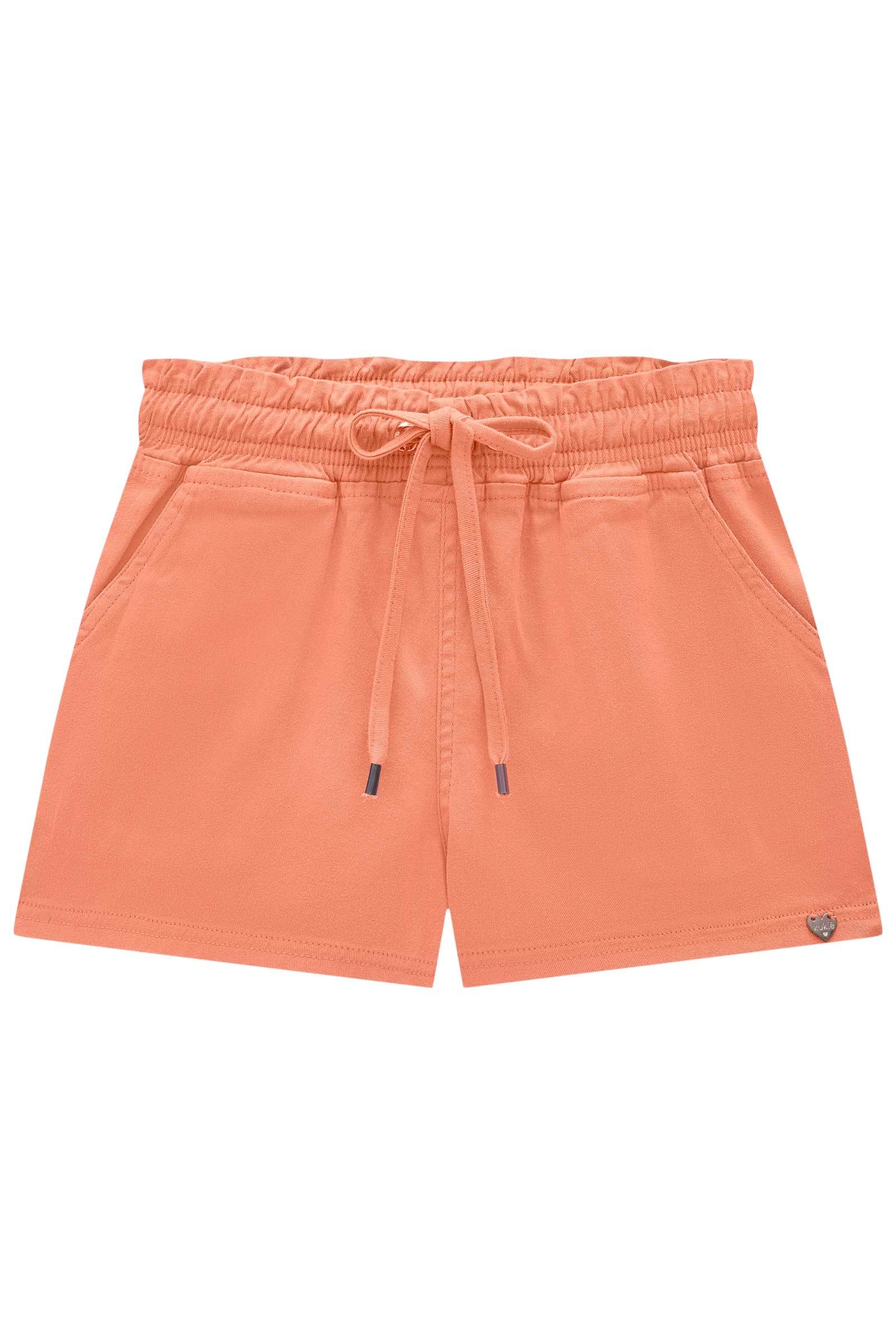 Shorts em Sarja Ônix 73902 Kukiê