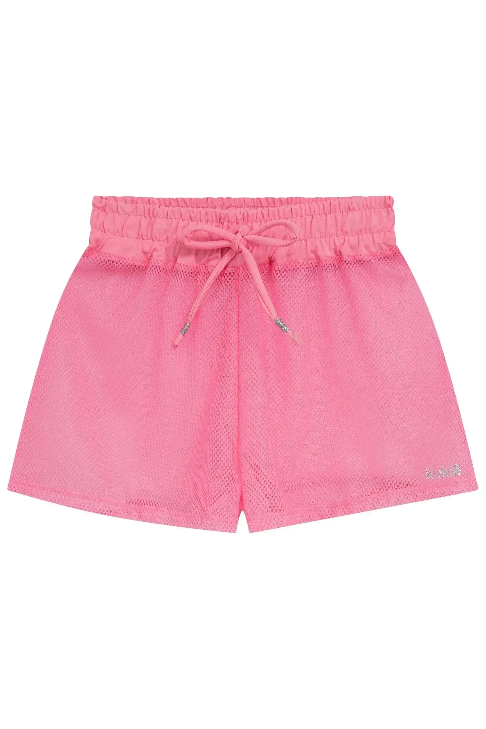 Shorts Saída de Praia em Tela Fashion 95550 Kukiê Infantil Menina
