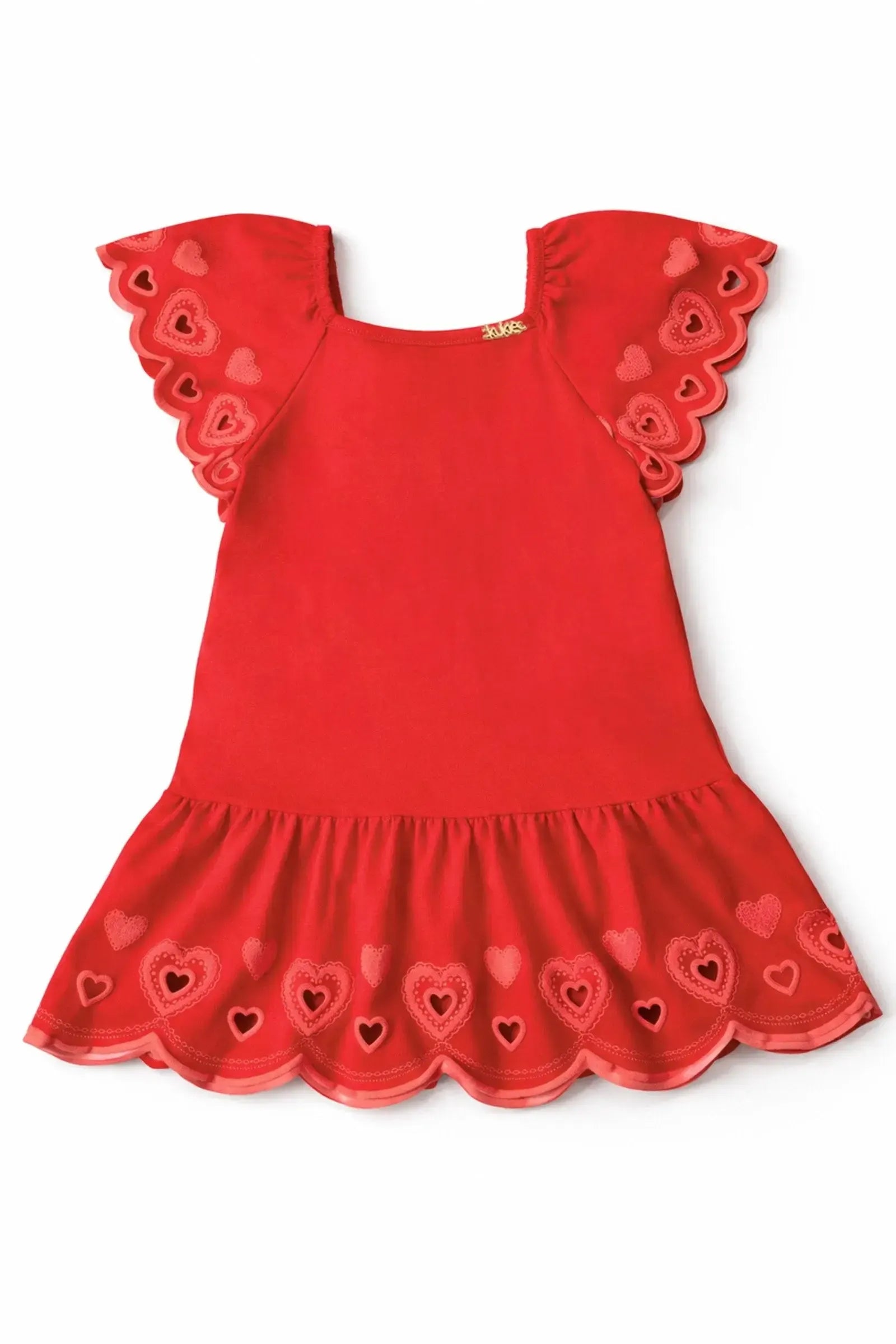 Vestido em Cotton 15797 Kukiê Infantil Menina