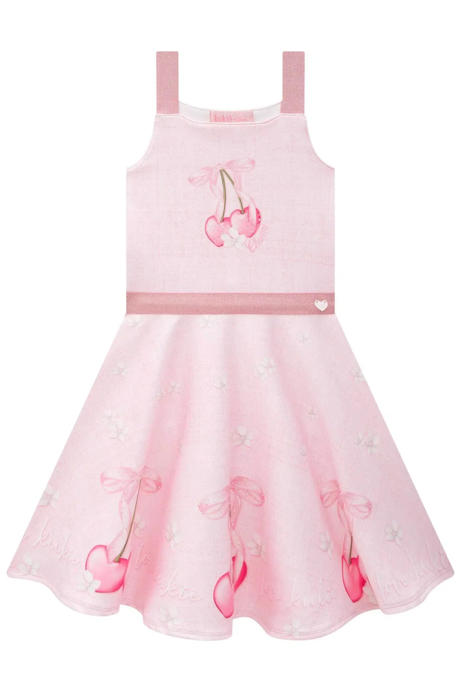 Vestido Infantil Menina em Fly Tech 81373 Kukiê