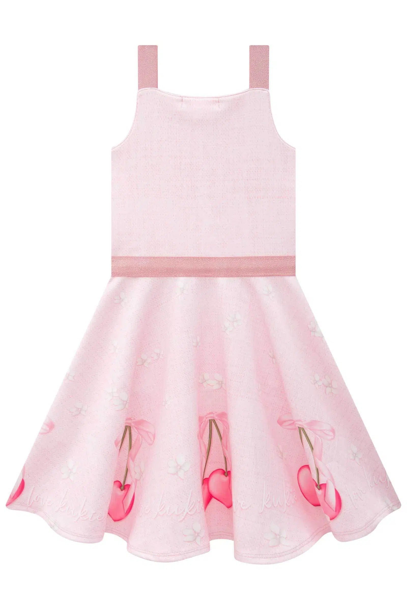 Vestido Infantil Menina em Fly Tech 81373 Kukiê