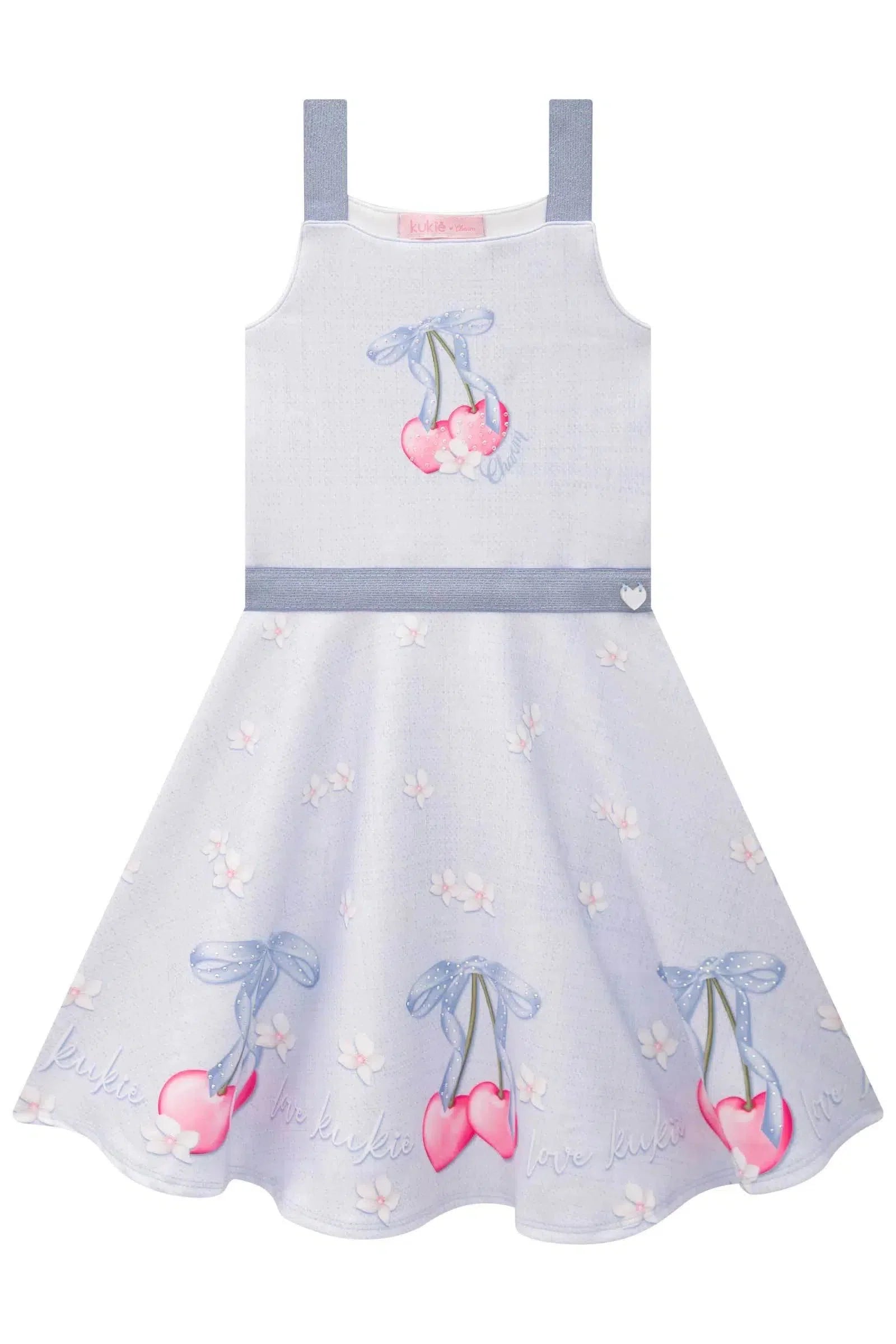 Vestido Infantil Menina em Fly Tech 81373 Kukiê