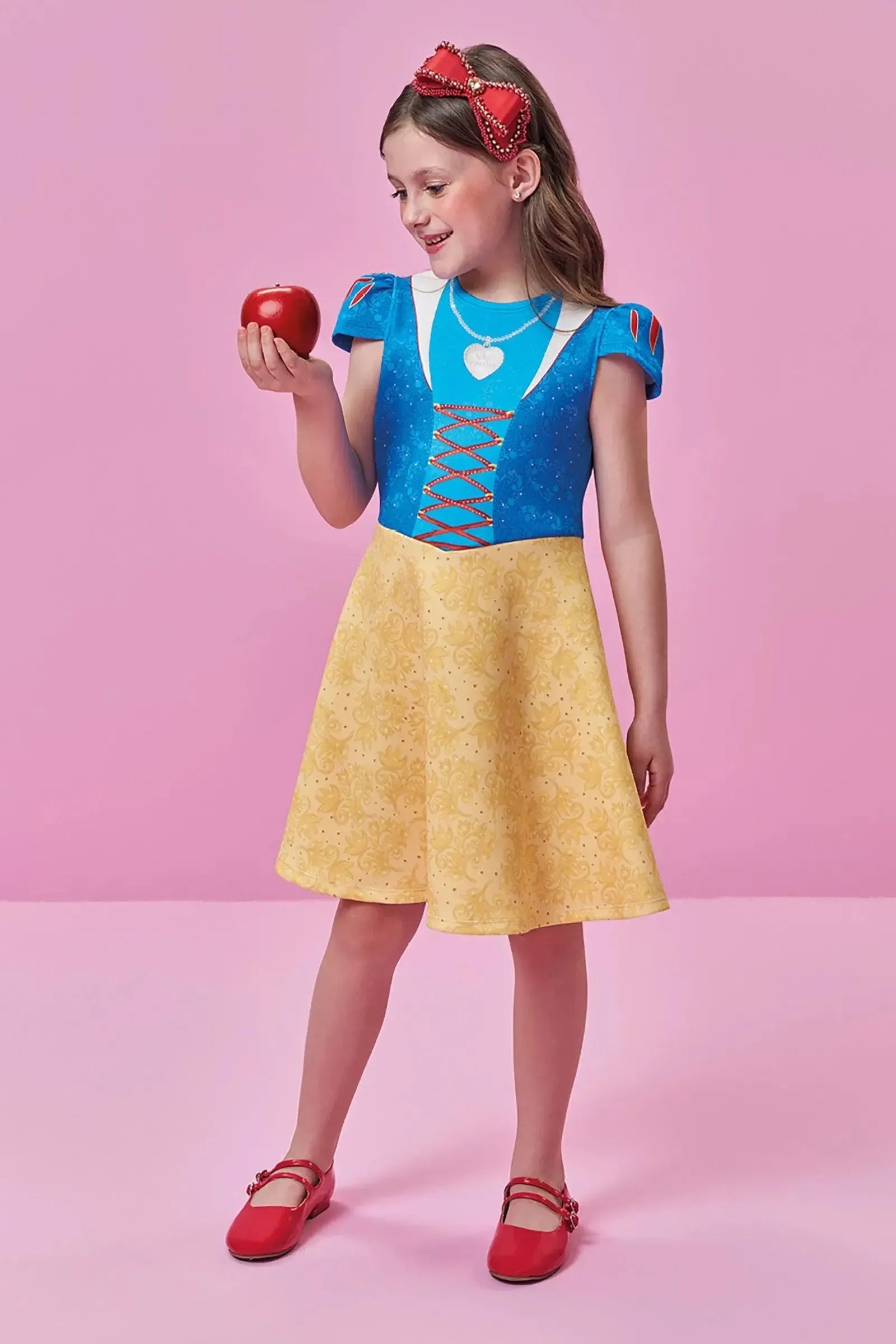 Vestido em Fly Tech 96801 Kukiê Infantil Menina