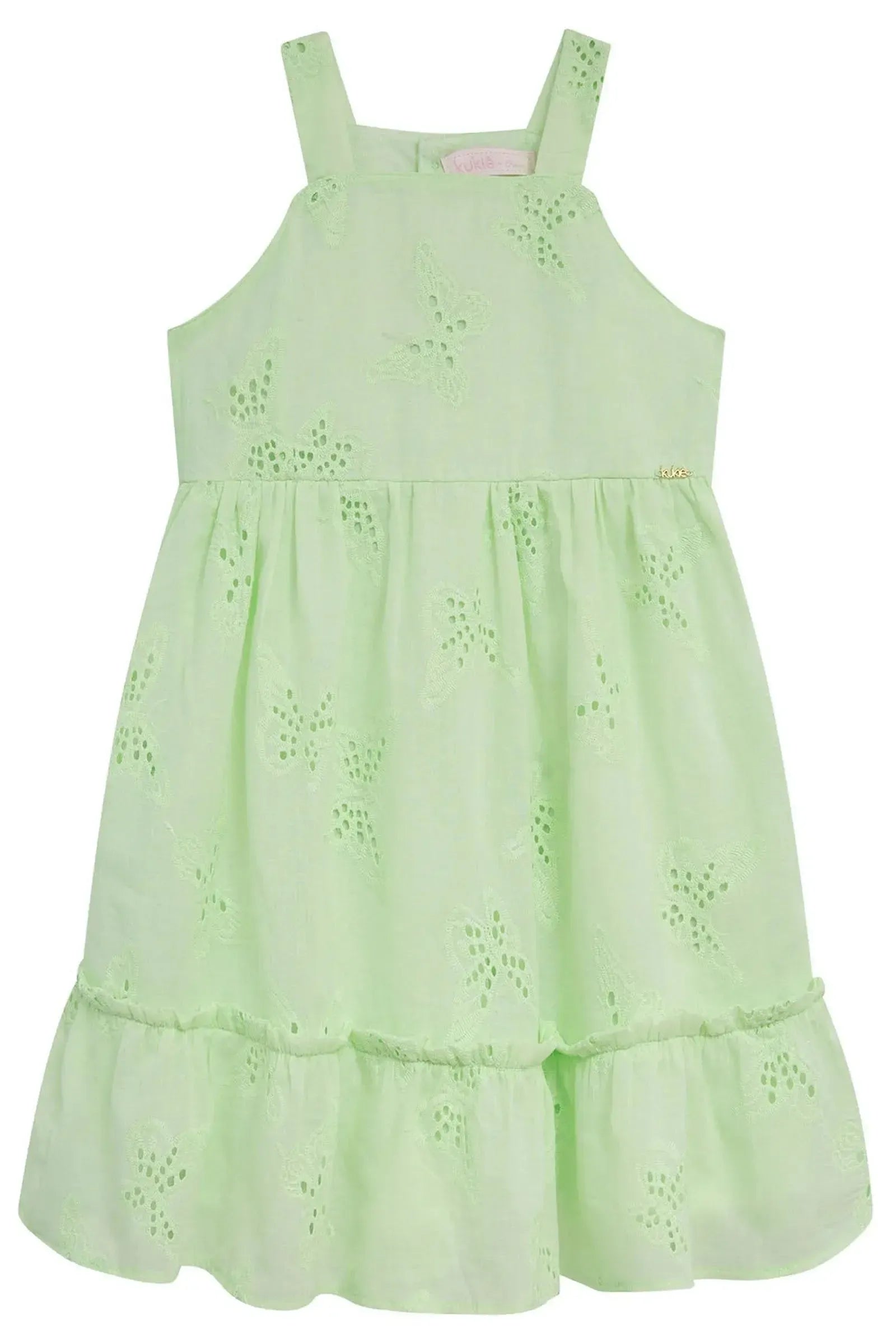 Vestido em Laise Bordado 95783 Kukiê Infantil Menina