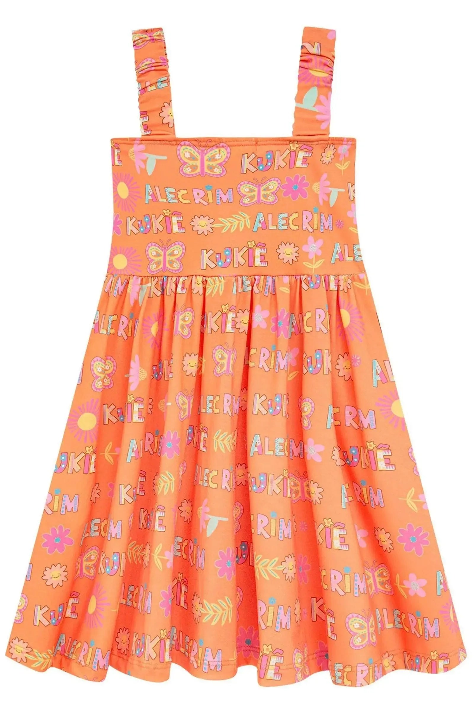 Vestido em Malha Fresh 94273 Kukiê Infantil Menina