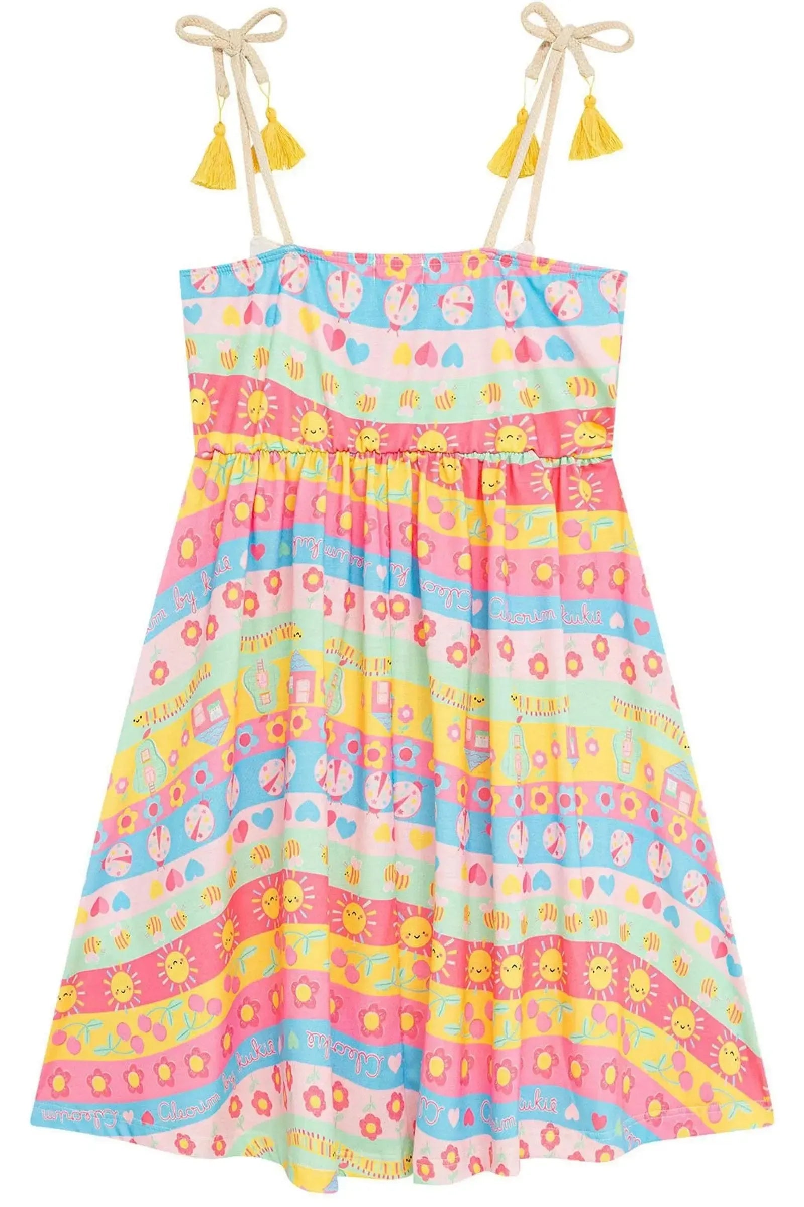 Vestido em Malha Fresh 94803 Kukiê Infantil Menina