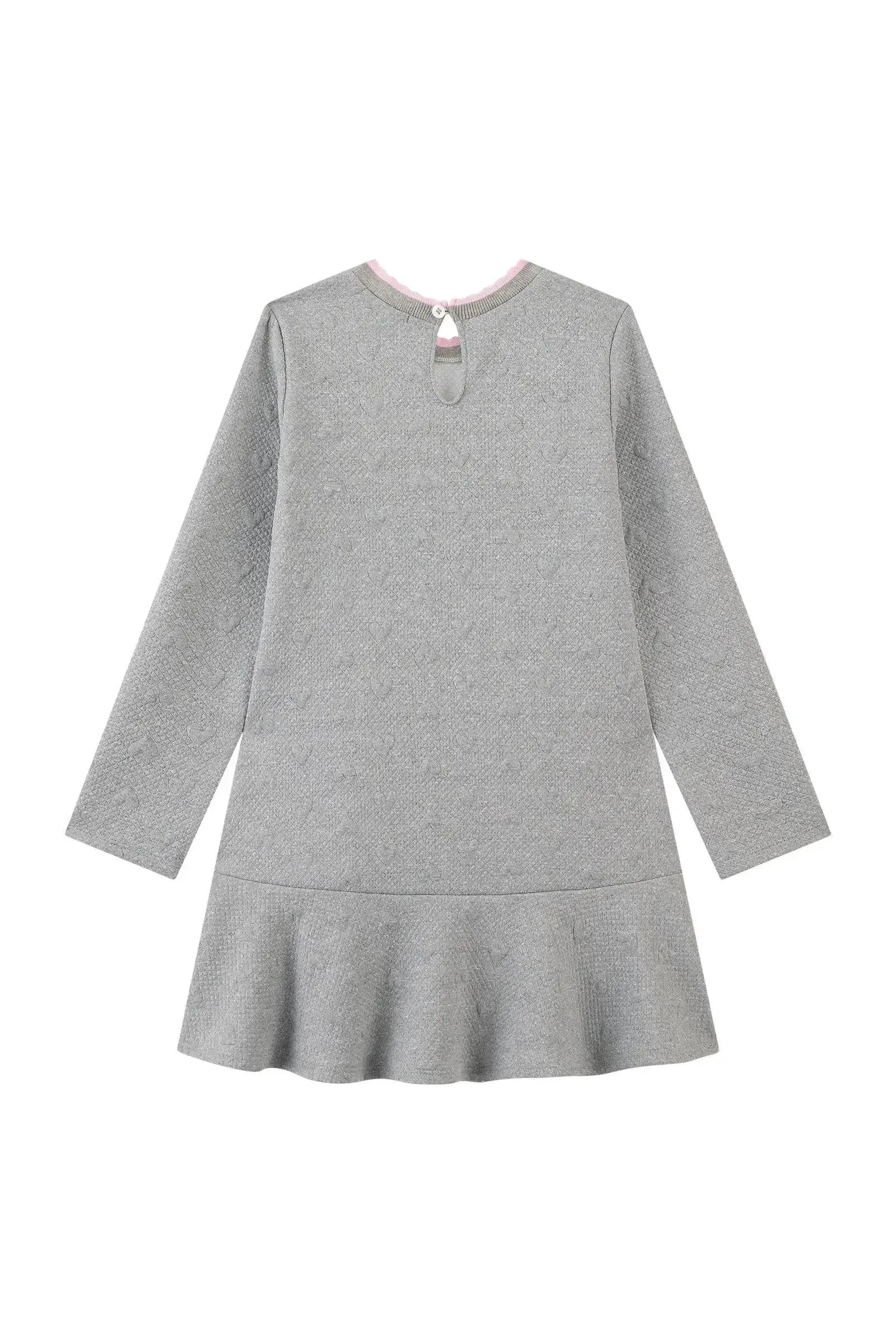 Vestido em Malha Matelassê 90820 Kukiê Infantil Menina