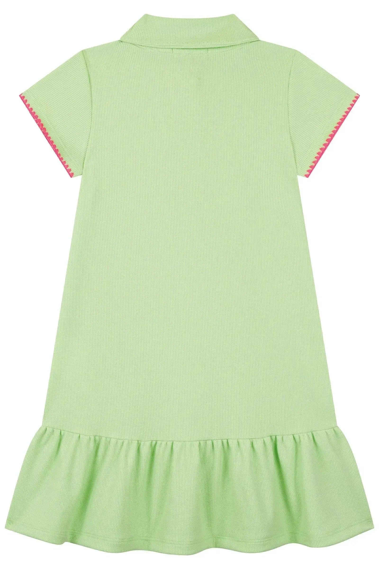 Vestido em Malha Mini Textura 87688 Kukiê Infantil Menina