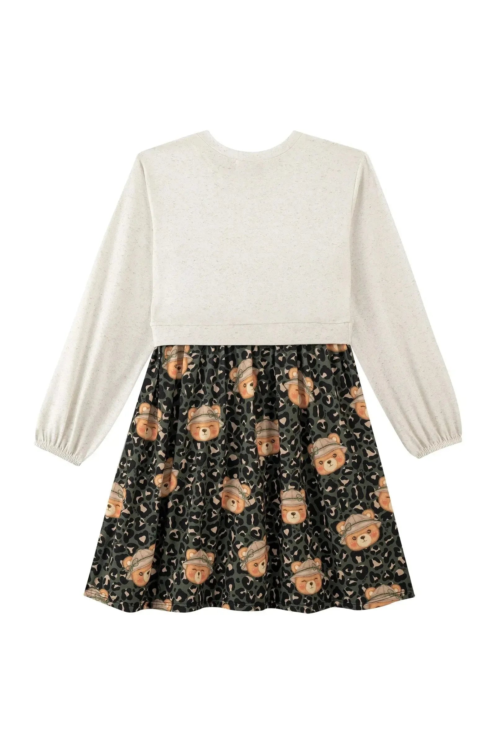 Vestido em Malha Power 90581 Kukiê Infantil Menina