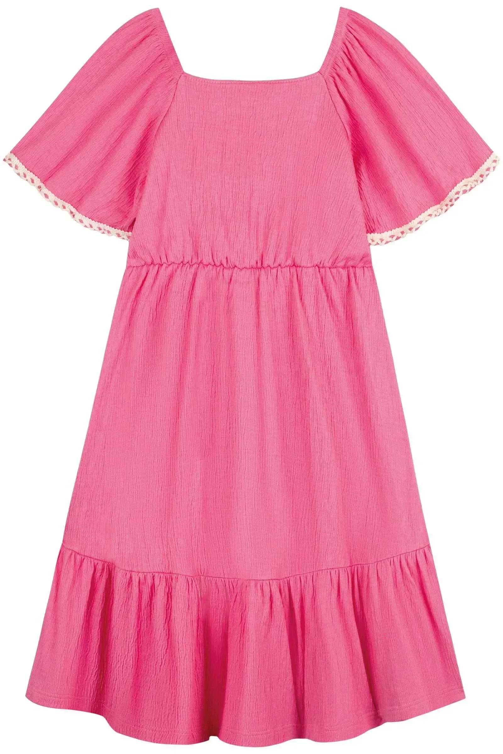 Vestido em Malha Wave 86464 Kukiê Infantil Menina