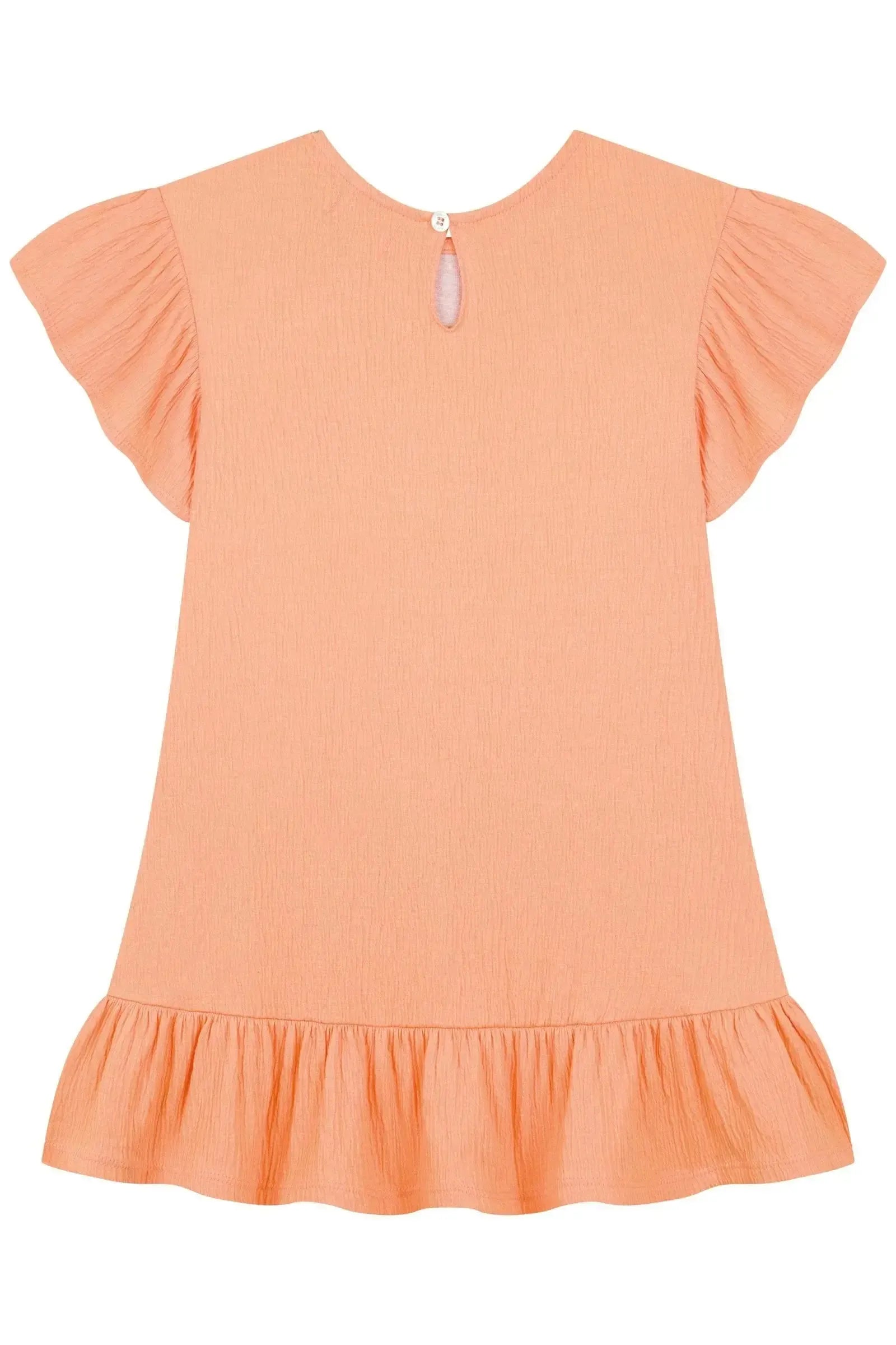 Vestido em Malha Wave 88718 Kukiê Infantil Menina