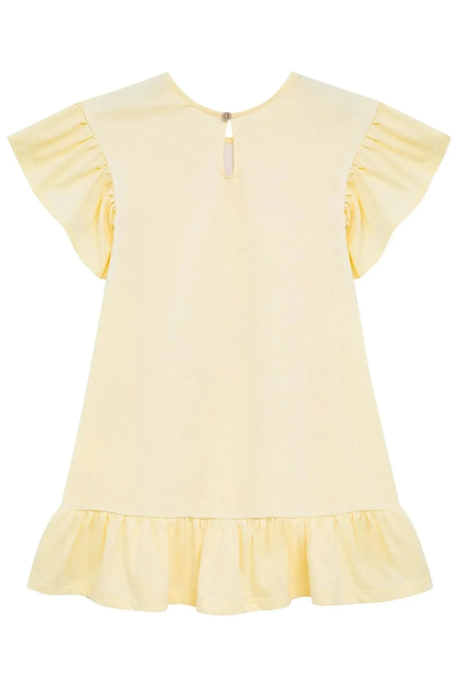 Vestido em Meia Malha 94252 Kukiê Infantil Menina