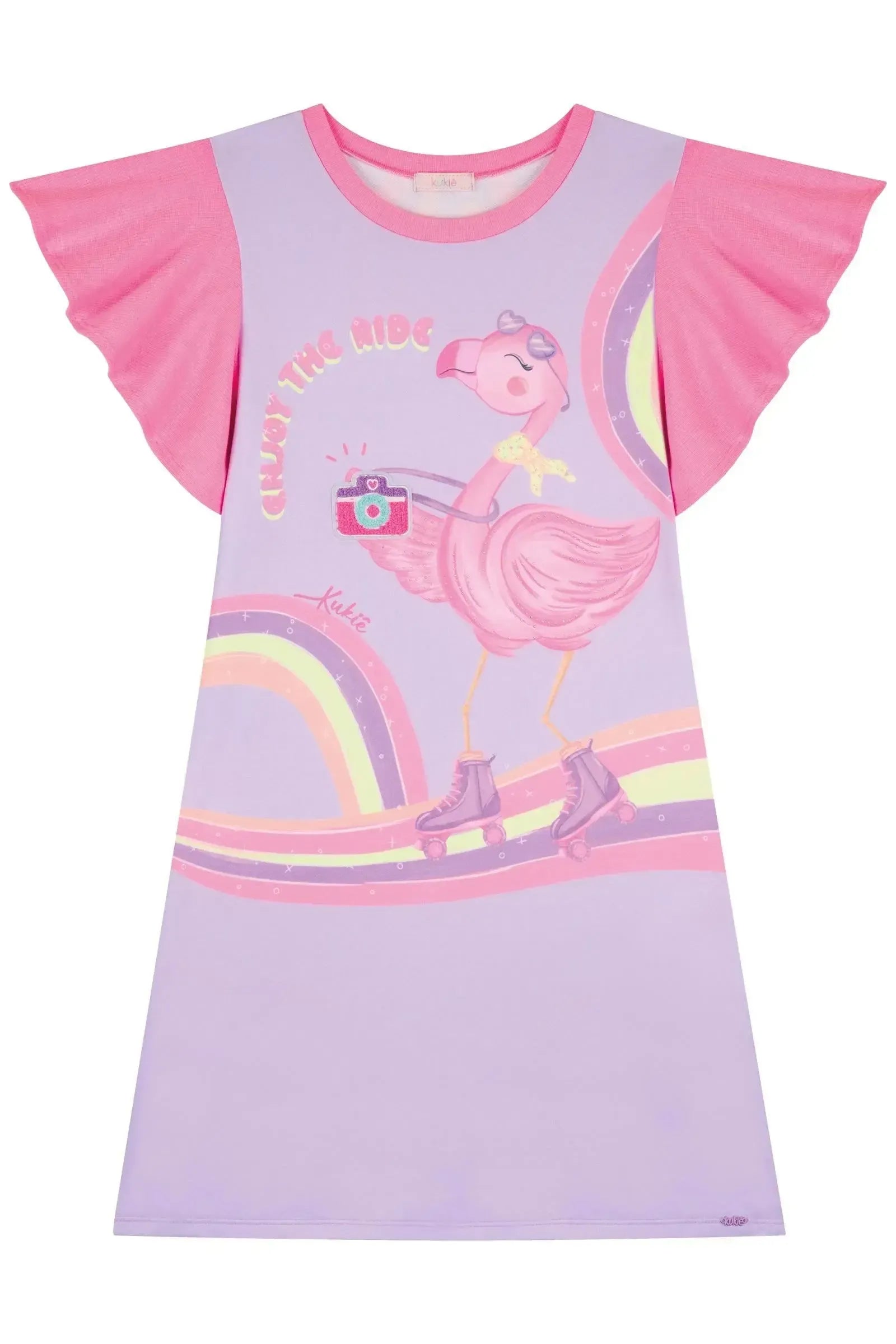 Vestido em Molecotton 88650 Kukiê Infantil Menina