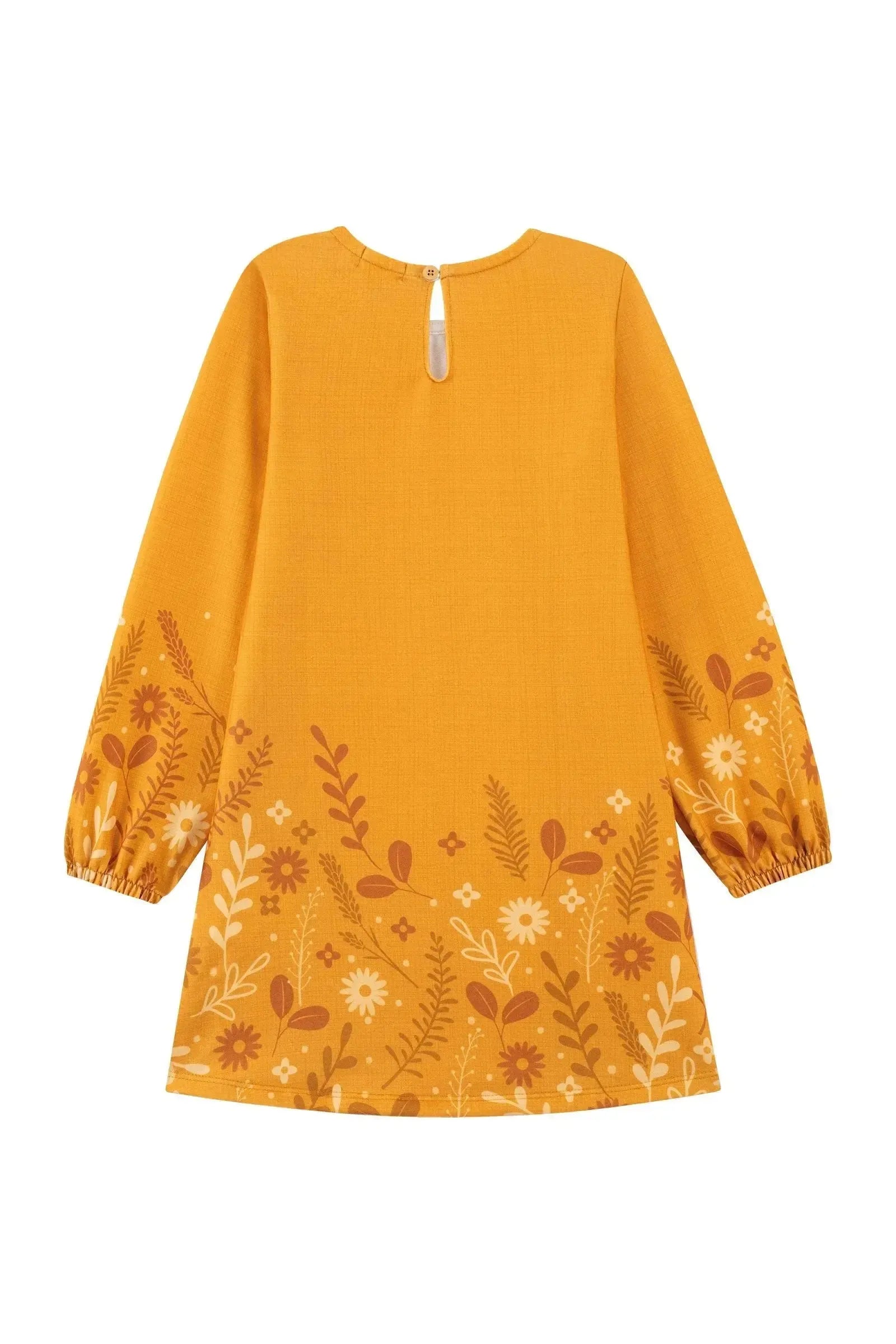 Vestido em Molecotton 94477 Kukiê Infantil Menina