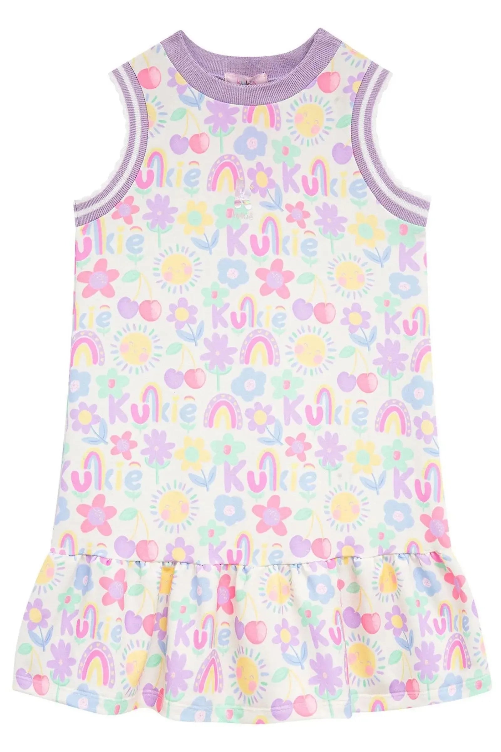 Vestido em Molecotton 95966 Kukiê Infantil Menina