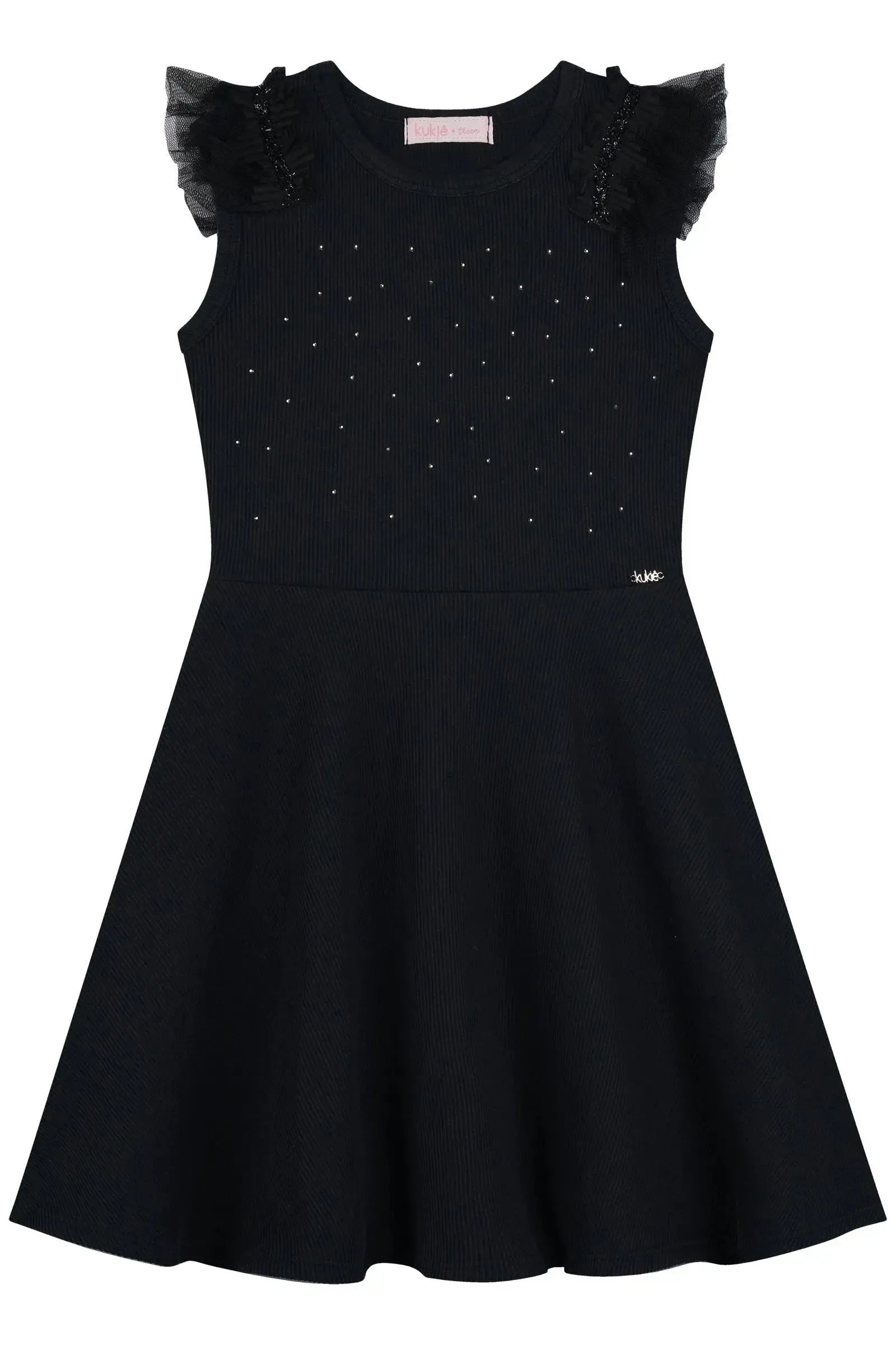 Vestido em Soft Line 86980 Kukiê Infantil Menina