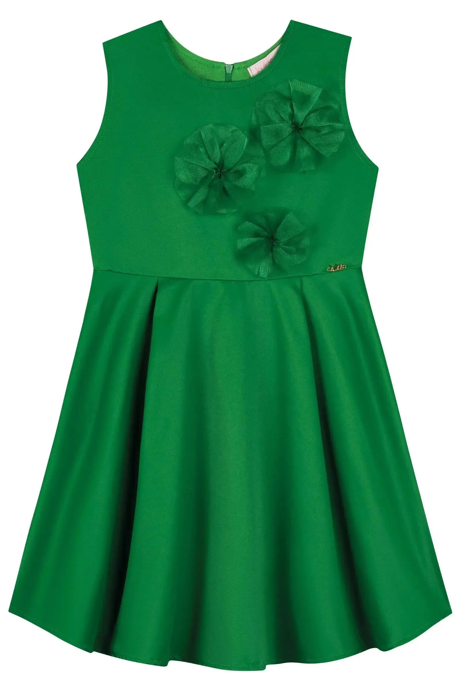 Vestido em Super Cetim 89550 Kukiê Infantil Menina