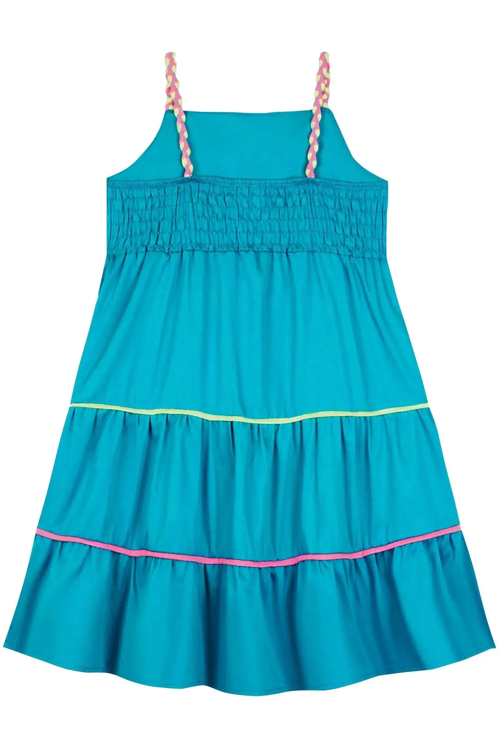 Vestido em Tricoline Glow 88320 Kukiê Infantil Menina