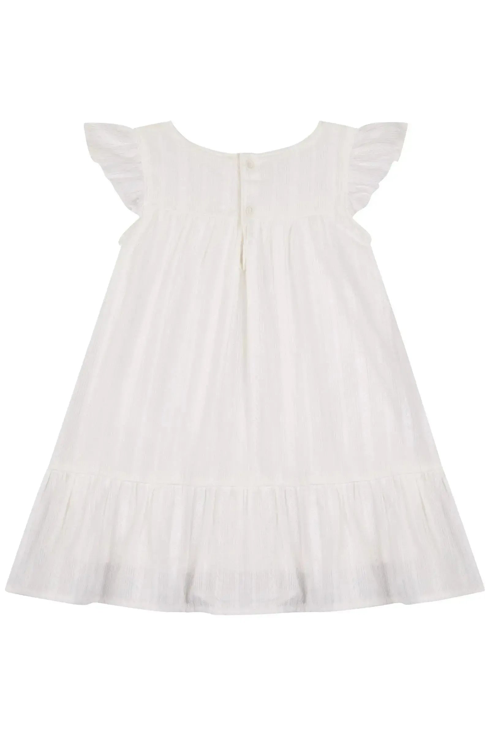 Vestido em Tricoline Textura 100% Algodão 87856 Kukiê Bebê Menina