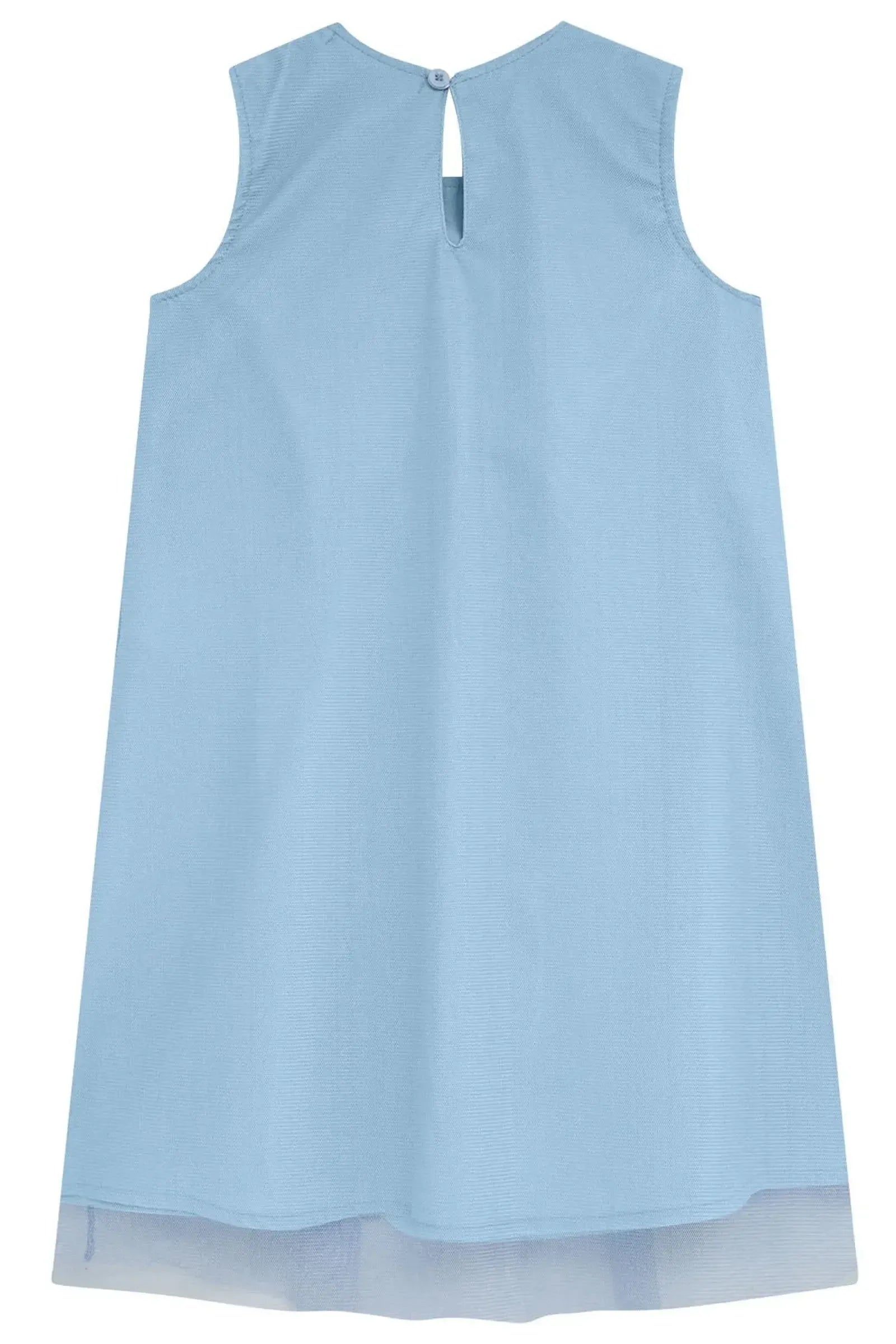 Vestido em Tule com Elastano 96515 Kukiê Infantil Menina