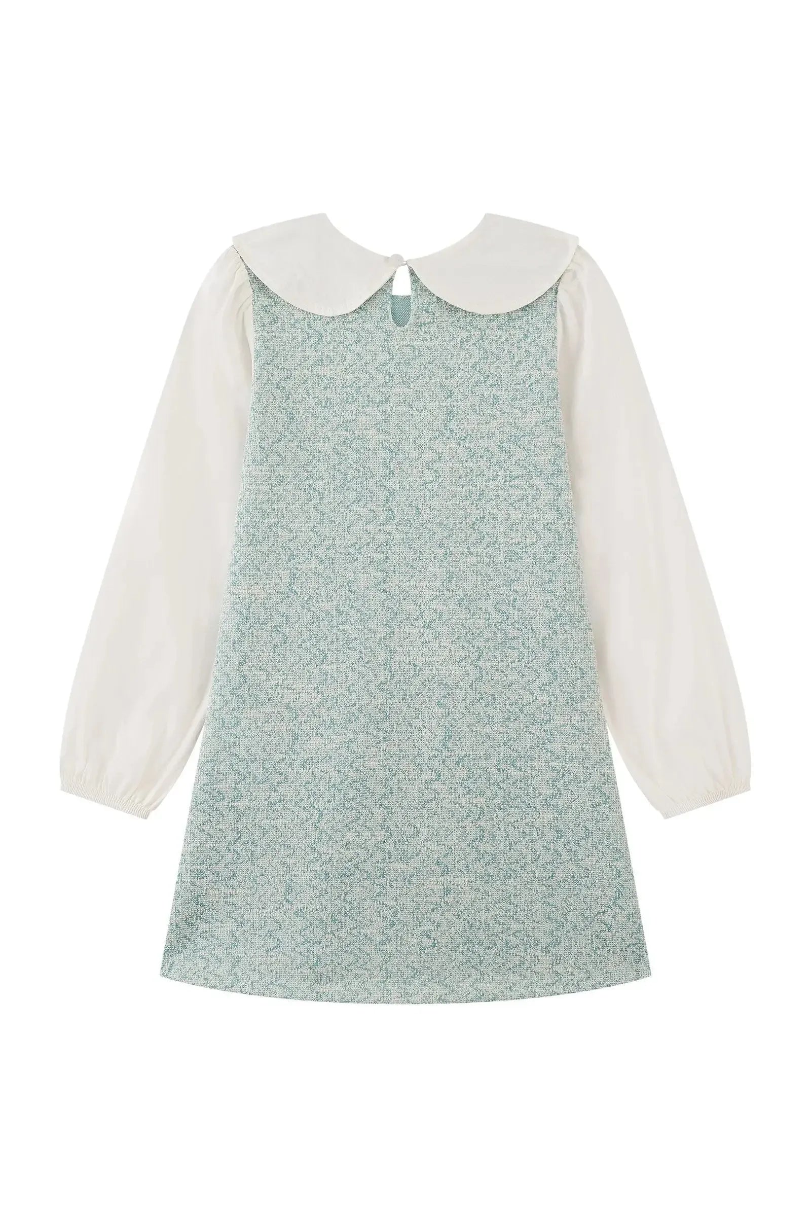 Vestido em Tweed Comfy 92082 Kukiê Infantil Menina